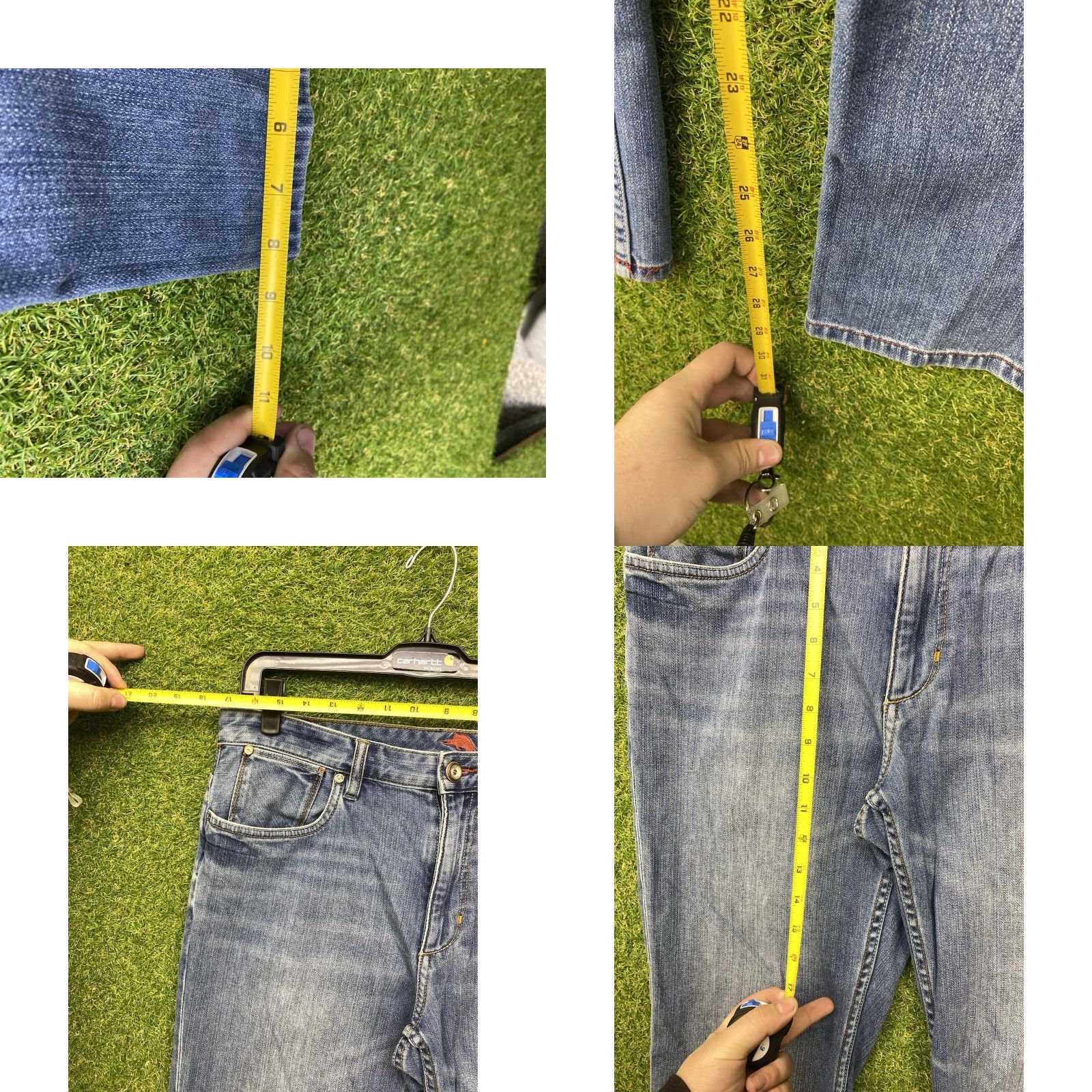 Tommy Bahama VINTAGE Tommy Bahama Antigua Cove Jeans Mens 36x30 Blue Denim Straight Regular 5-Pocket Pockets Beach Size US 36 / EU 52 - 8 Thumbnail