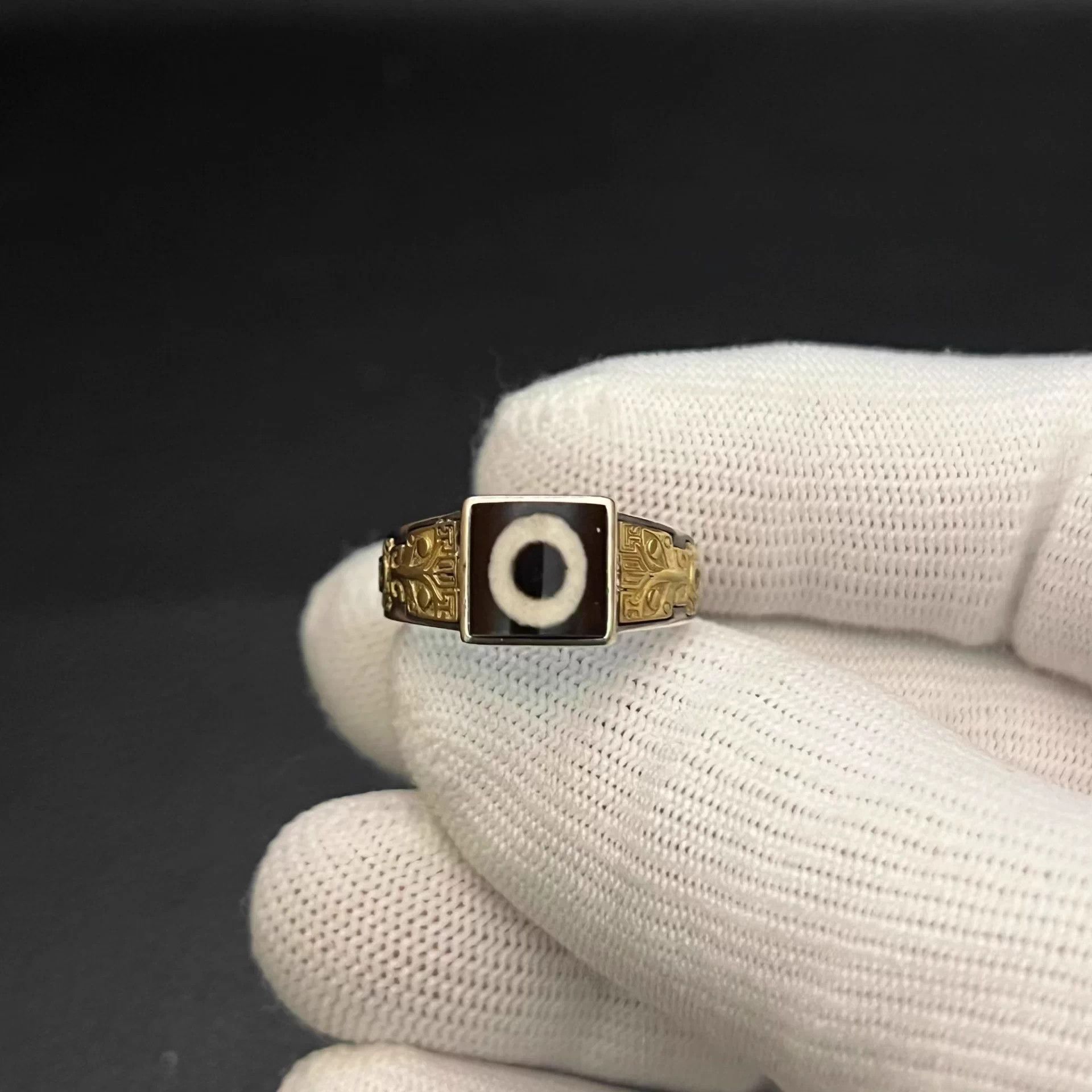 Other Tibet Dzi bead Eye Ring Sterling Sliver Rings🔥🔥🔥 Size ONE SIZE - 5 Thumbnail