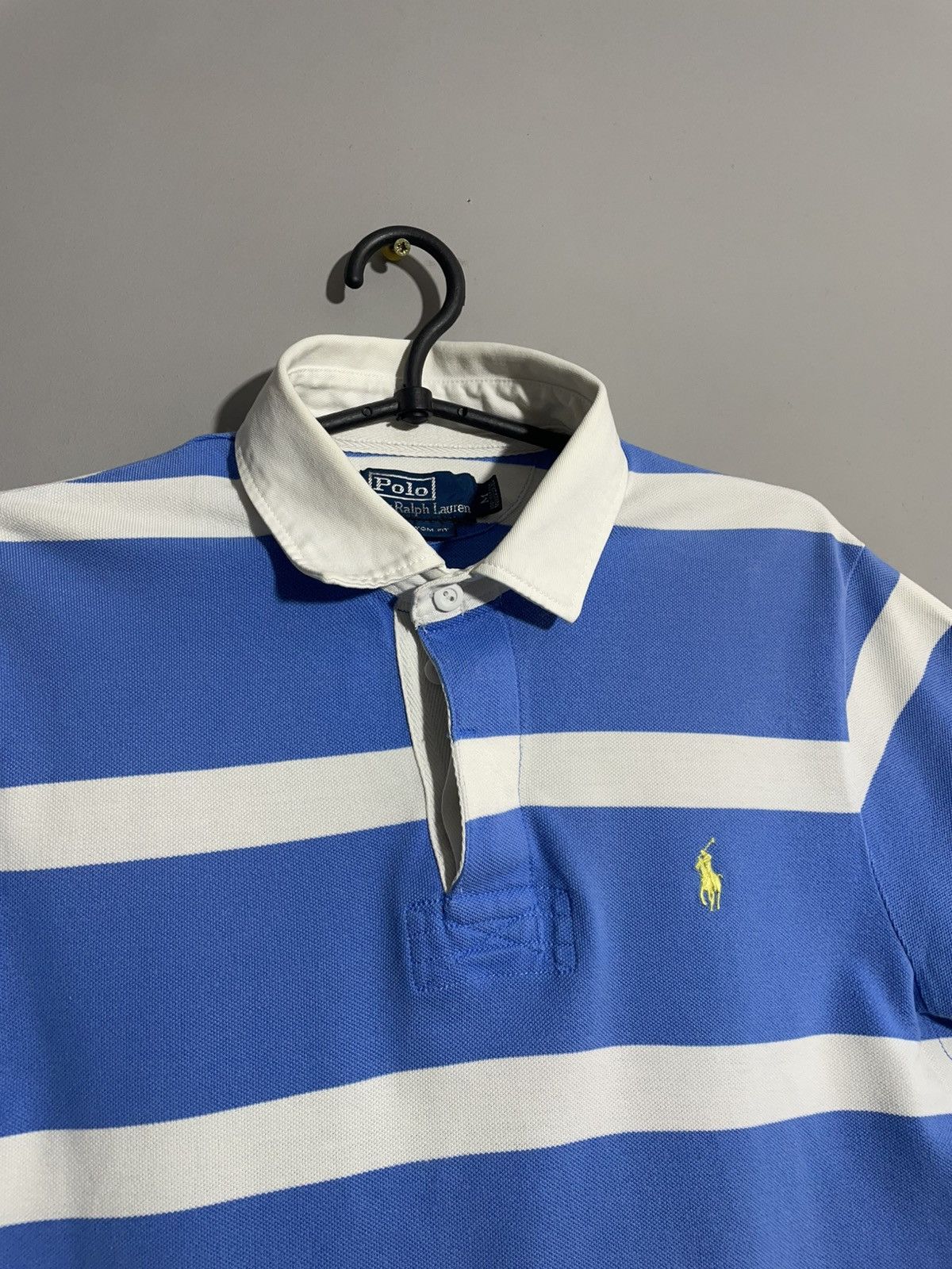 Polo Ralph Lauren Vintage Polo Ralph Lauren Stripped Polo Tshirt size M Size US M / EU 48-50 / 2 - 3 Thumbnail