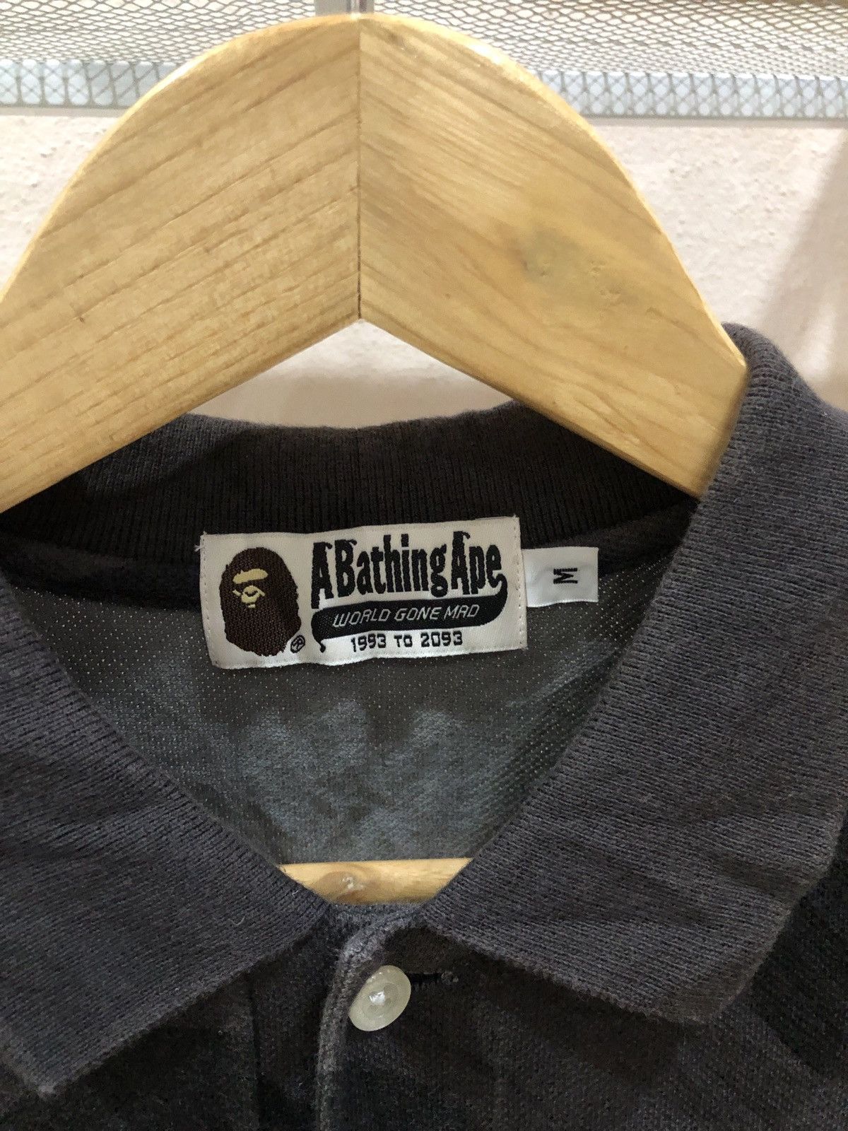 Bape BAPE Giant Camo Black Polo Shirts Size US M / EU 48-50 / 2 - 4 Thumbnail