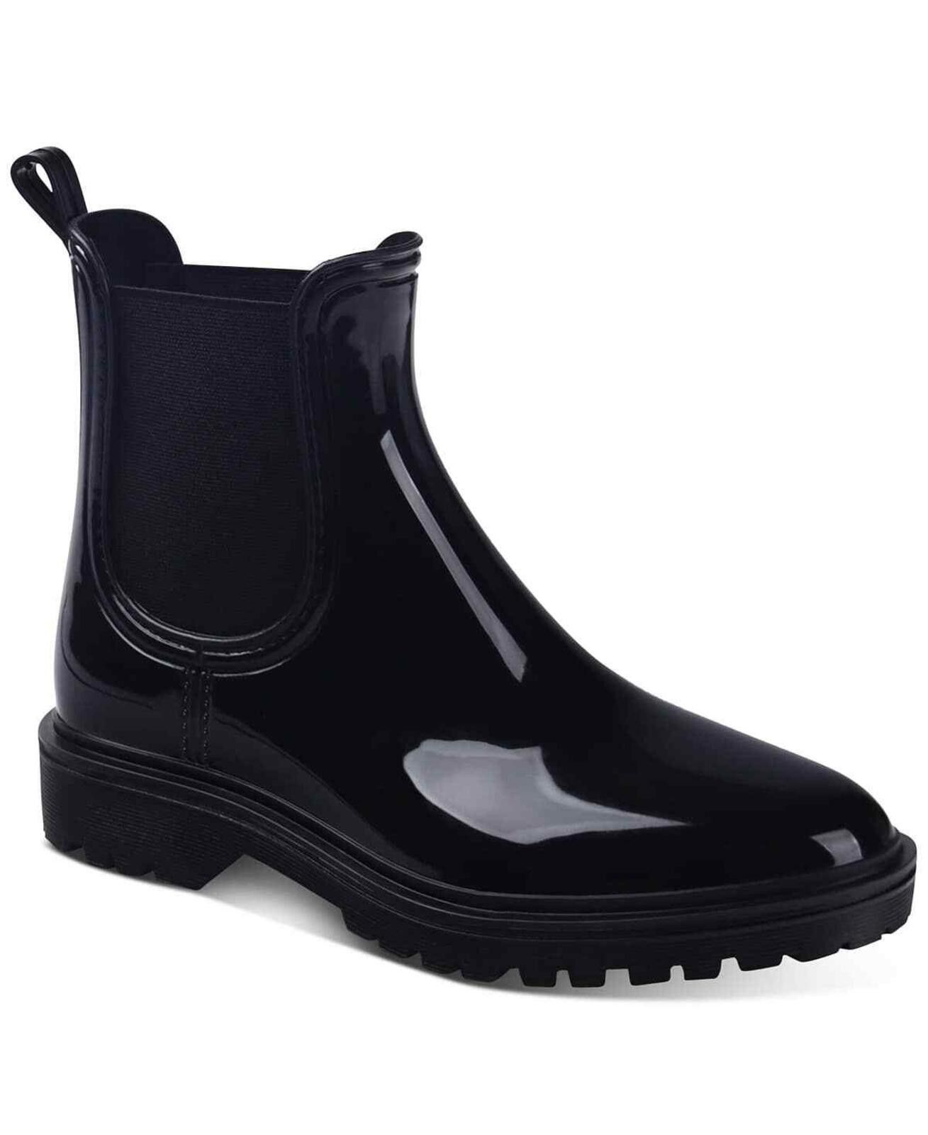 Other I.N.C. International Concepts Black Rylien Rain Boots Size US 11 / IT 41 - 1 Thumbnail
