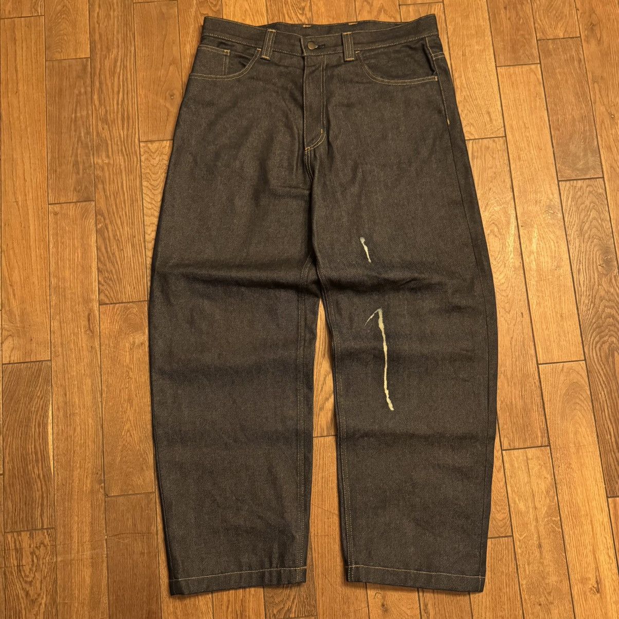Carhartt Carhartt WIP Brandon Jeans Baggy - Black Rinsed Size US 32 / EU 48 - 1 Thumbnail