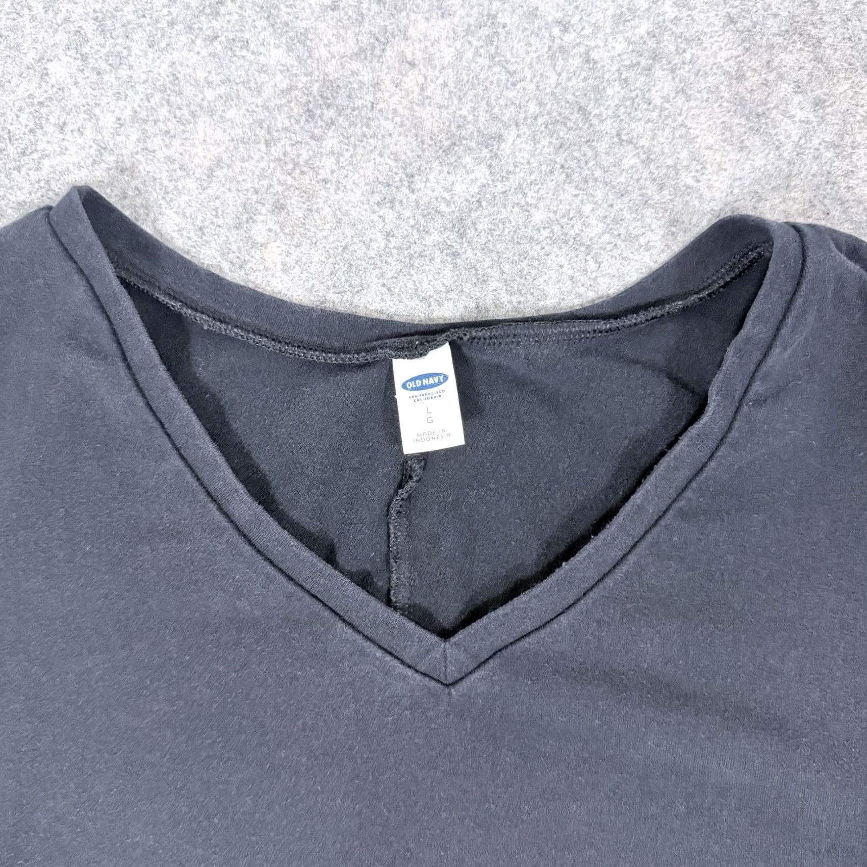 Gap GAP Stretch Casual Short-Sleeve Pullover Tee Dress Fits Women's Size Large Black Shirt Dress Women Large Black PullOver Tee Dress Size L / US 10 / IT 46 - 5 Thumbnail