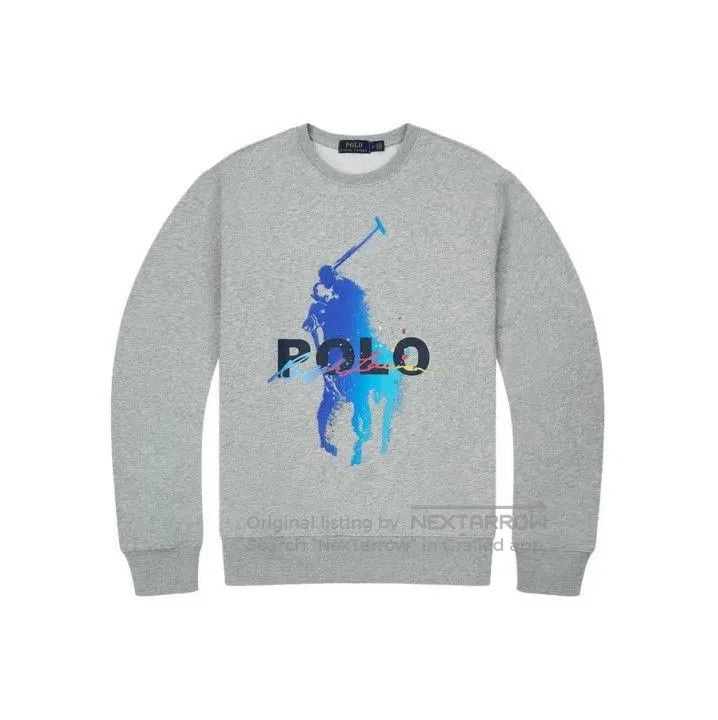 Polo Ralph Lauren Polo Ralph Lauren Logo Print Crewneck Sweatshirt. Size US S / EU 44-46 / 1 - 1 Thumbnail