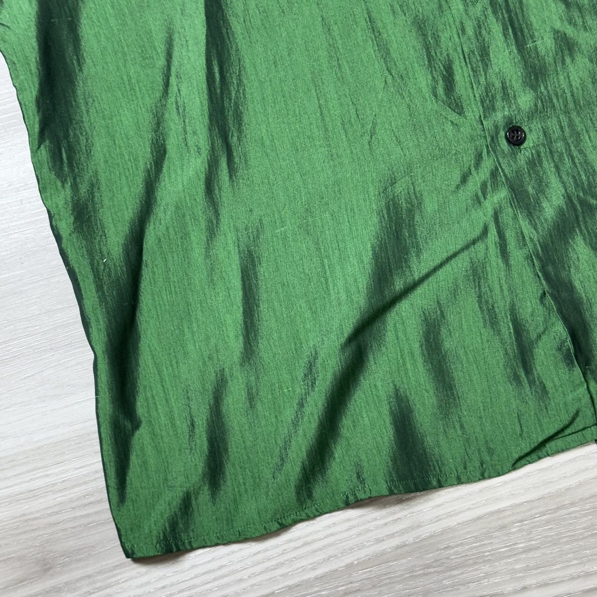 Saint Laurent Paris Saint Laurent Paris Green Polo Size US XL / EU 56 / 4 - 5 Thumbnail