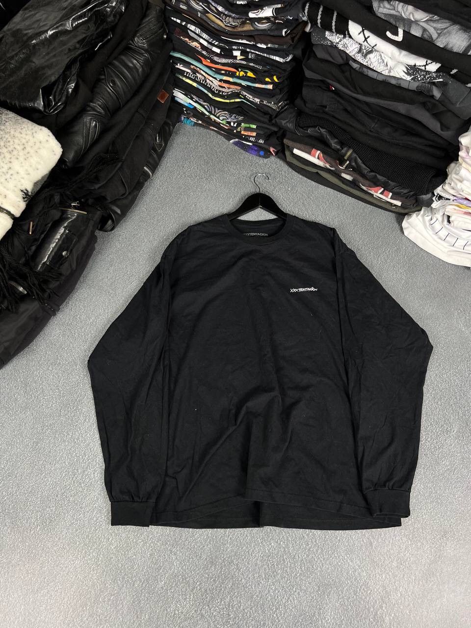 Rap Tees XXXTENTACION Bad Vibes Forever People Suck Longsleeve Size US XXL / EU 58 / 5 - 2 Thumbnail