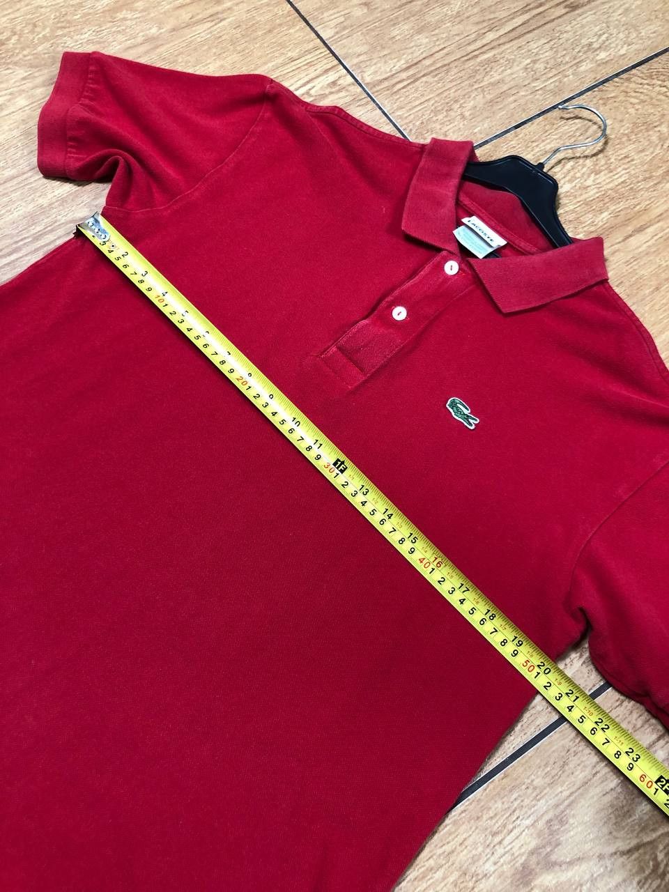 Lacoste Vintage Red T-Shirt Logo Lasocte Polo Streetwear Size US M / EU 48-50 / 2 - 6 Thumbnail