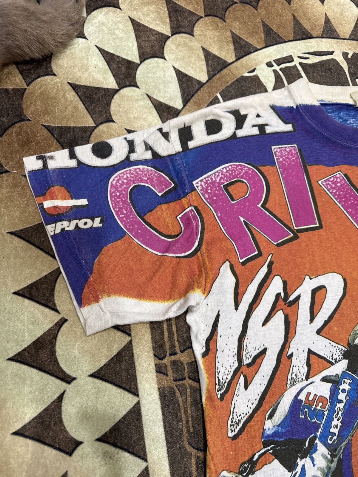 Vintage ‼️Rare Vintage Honda Alex Criville shirt 90s‼️ Size US XL / EU 56 / 4 - 7 Thumbnail