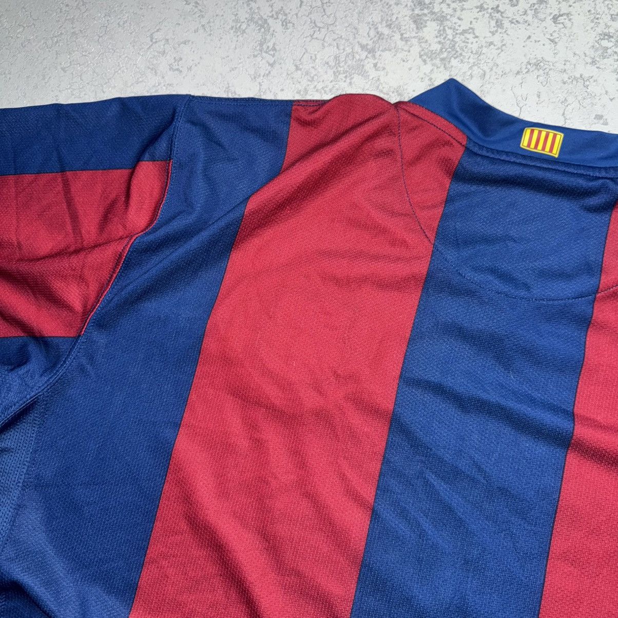 Nike Nike Barcelona 2007/08 Home Football Soccer Jersey Size XL Size US XL / EU 56 / 4 - 12 Thumbnail