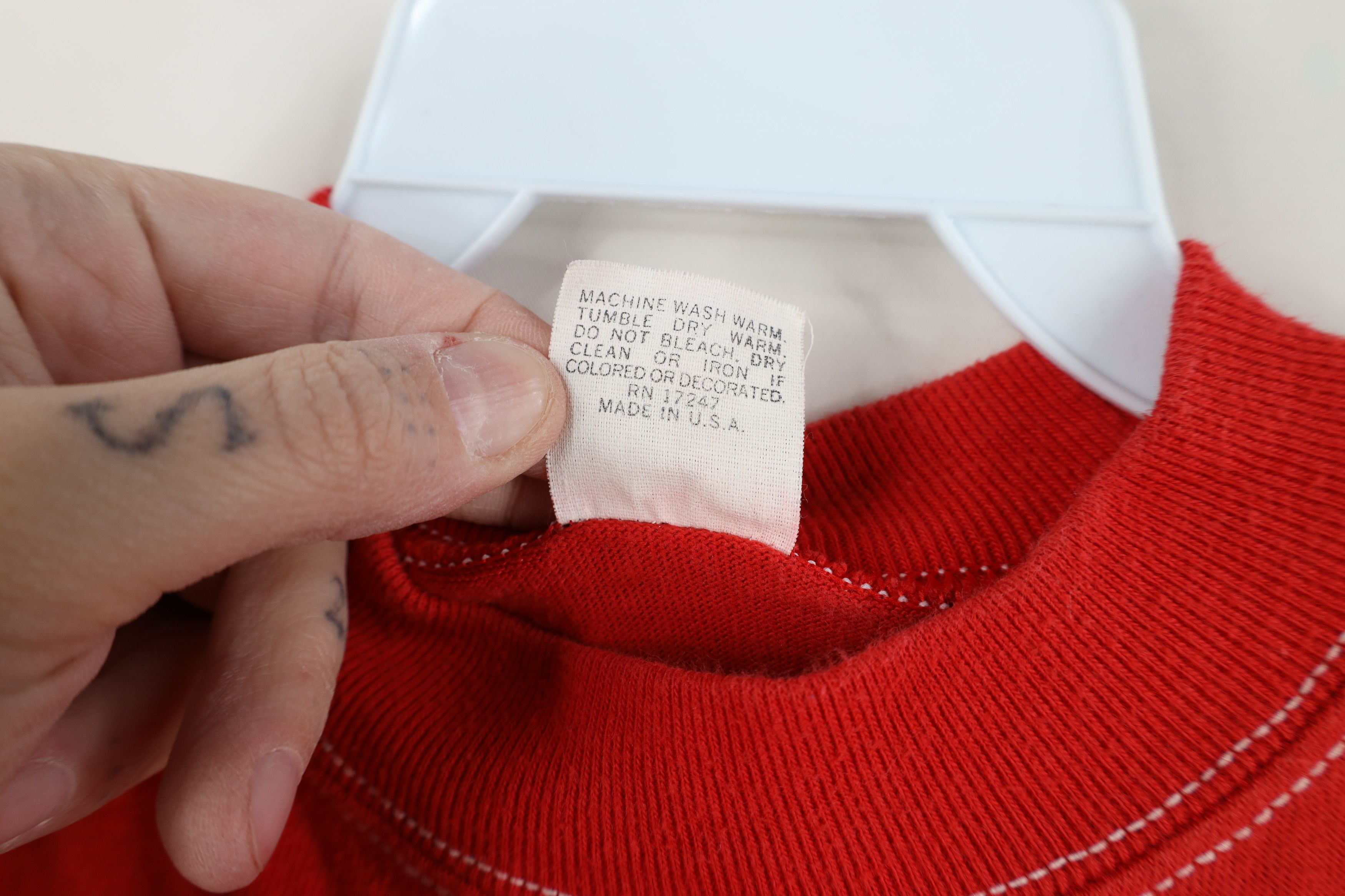 Vintage Vintage 70s Streetwear Football Jersey Ringer T-Shirt USA Size S / US 4 / IT 40 - 8 Thumbnail