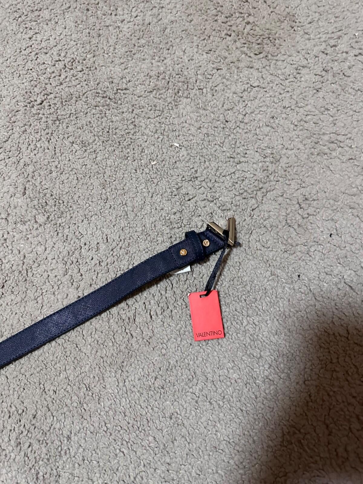 Valentino Valentino Women Belt Divina Blue NWT Size ONE SIZE - 3 Thumbnail