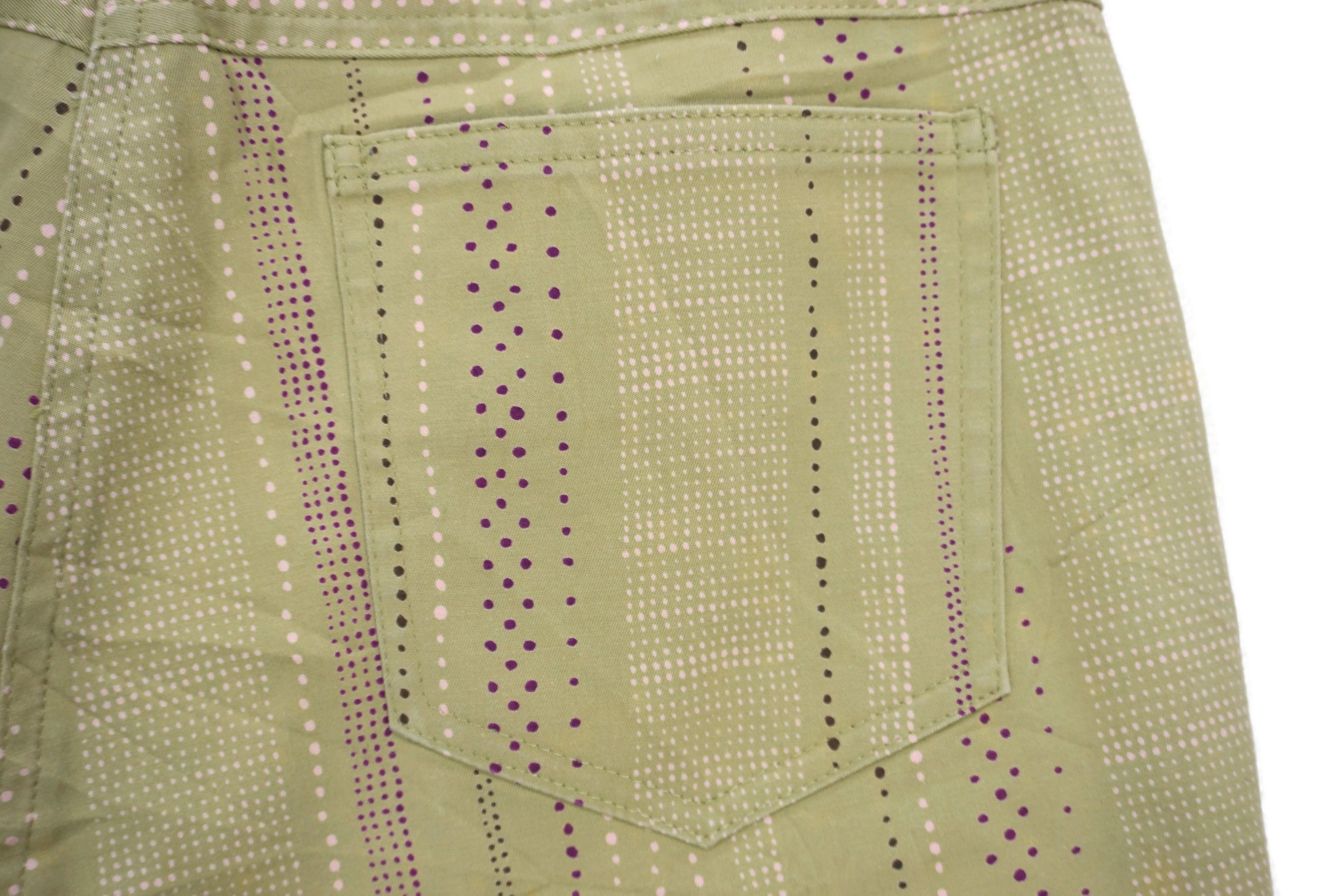 Japanese Brand Vintage Kenzo Pants fit W27xL27 Made in Japan Golf Bootcut Size 26" / US 2 / IT 38 - 7 Thumbnail
