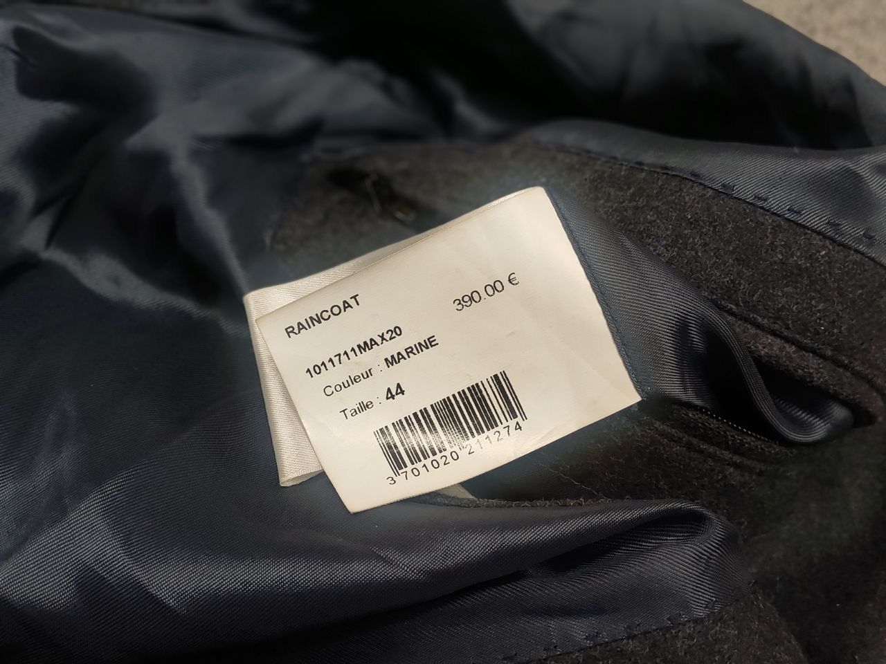 Bonnegueule BonneGueule Schoeller switzerland wool raincoat Zip Jacket Size US S / EU 44-46 / 1 - 22 Thumbnail