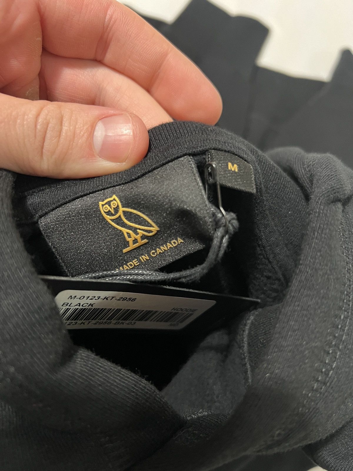 Drake OVO Rose OG Owl Valentine's Hoodie Black Size US M / EU 48-50 / 2 - 5 Thumbnail