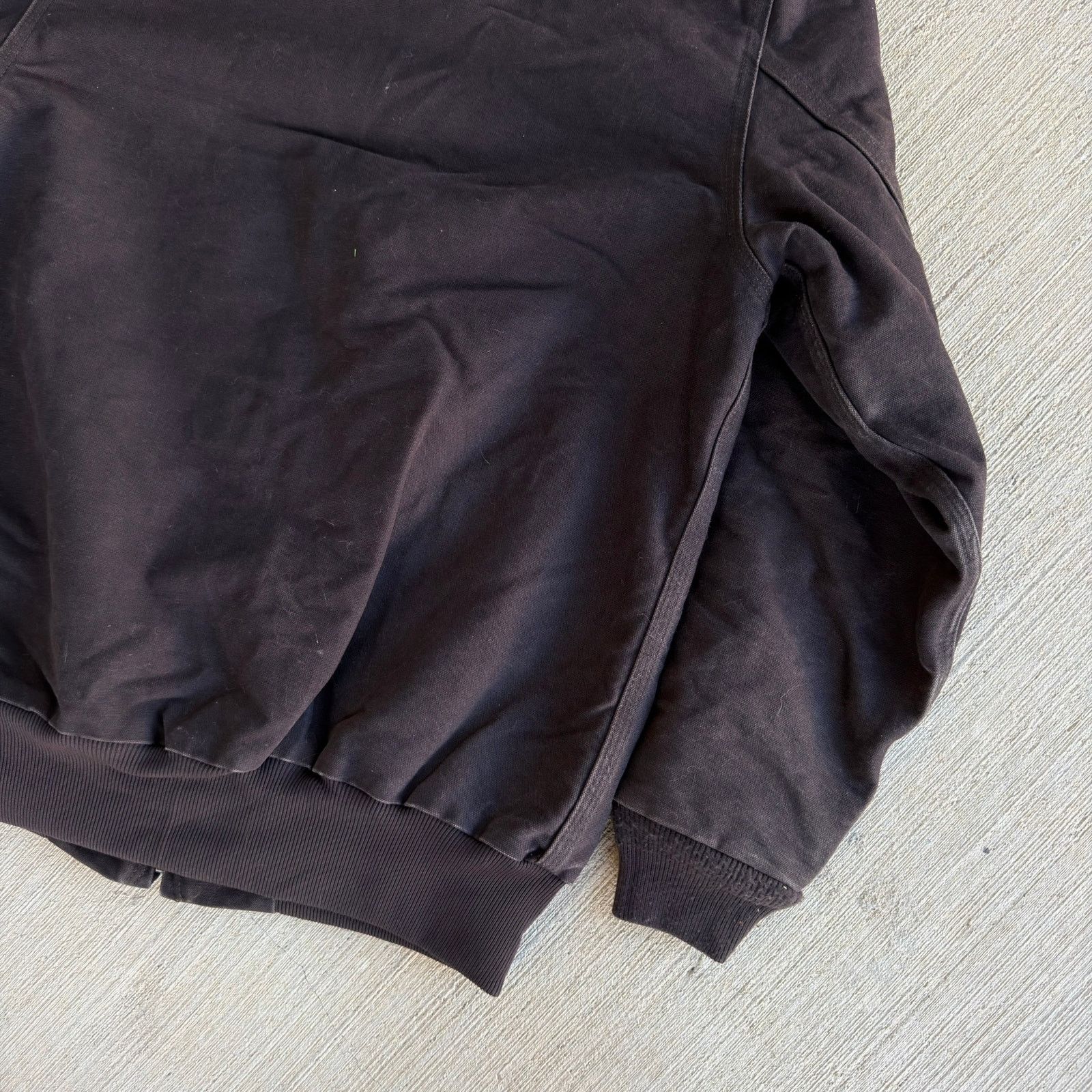 Carhartt × Vintage Carhartt WOMENS WJ130 DKB brown hooded work wear jacket Size US M / EU 48-50 / 2 - 9 Thumbnail