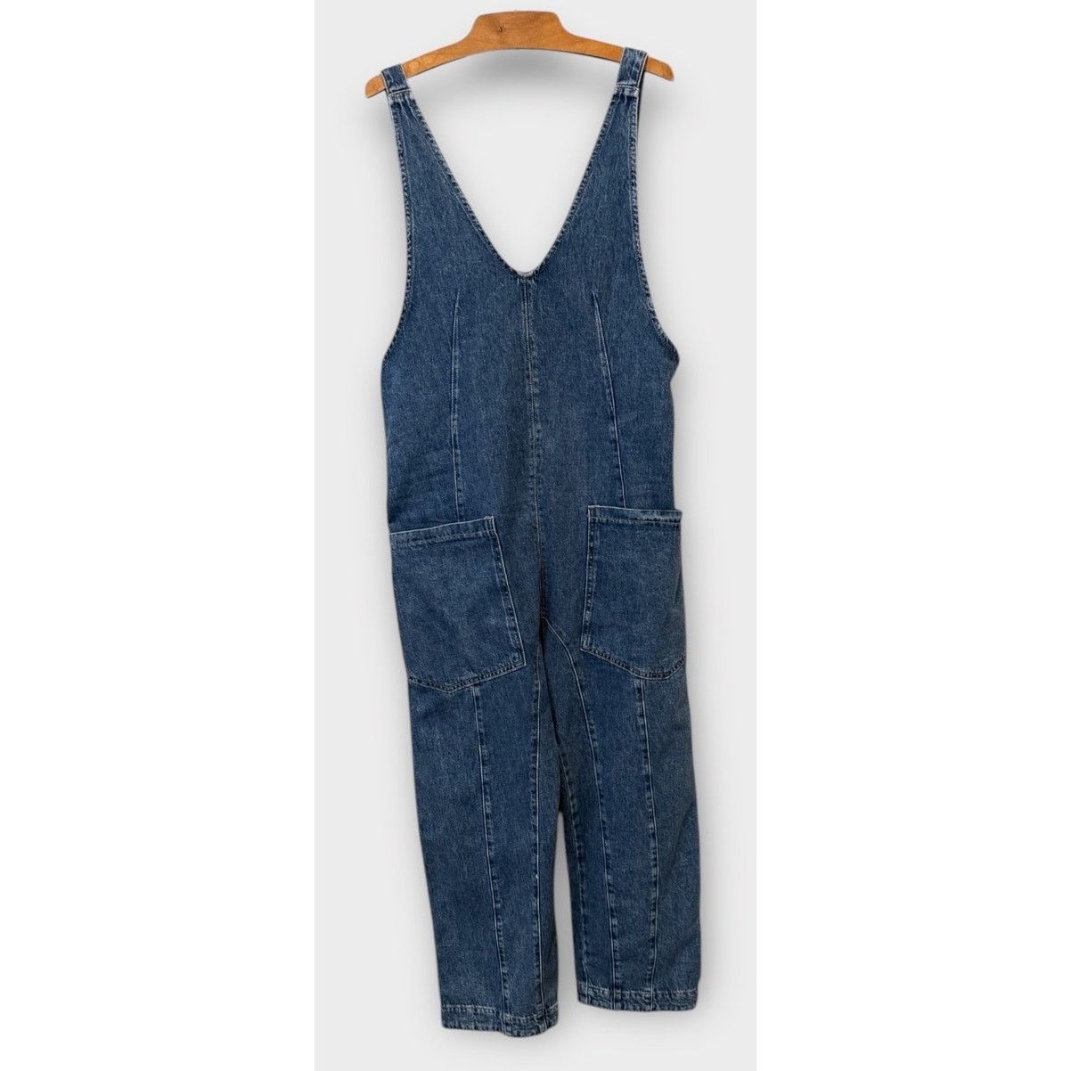 Free People Free People High Roller Denim Jumpsuit Size XS Size 24" / US 00 / IT 34 - 6 Thumbnail