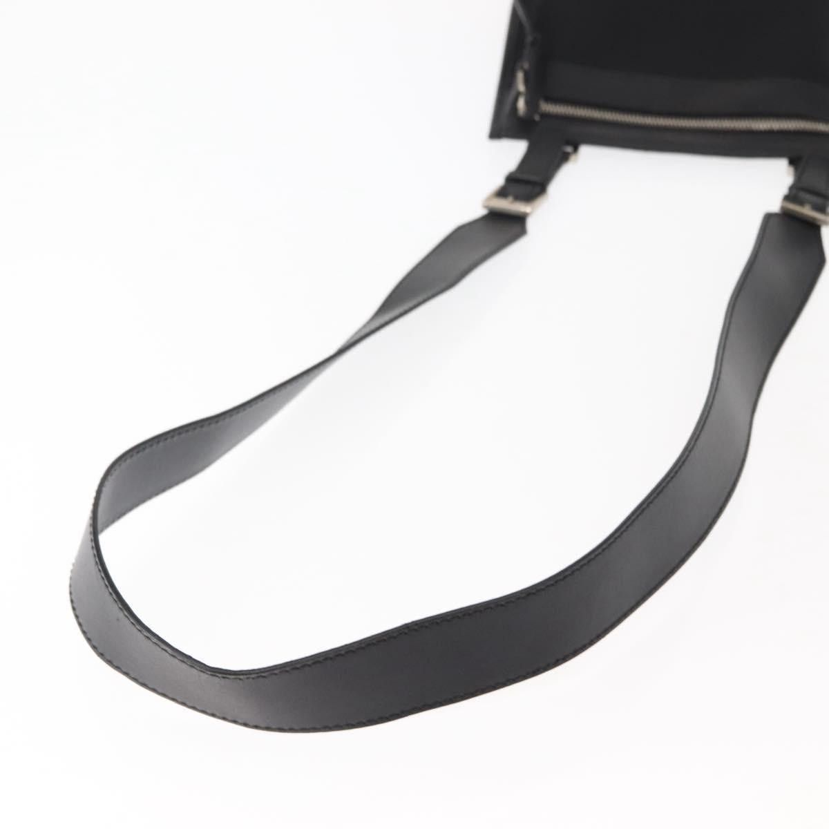 Gucci GUCCI Shoulder Bag Canvas Leather Black Size ONE SIZE - 7 Thumbnail