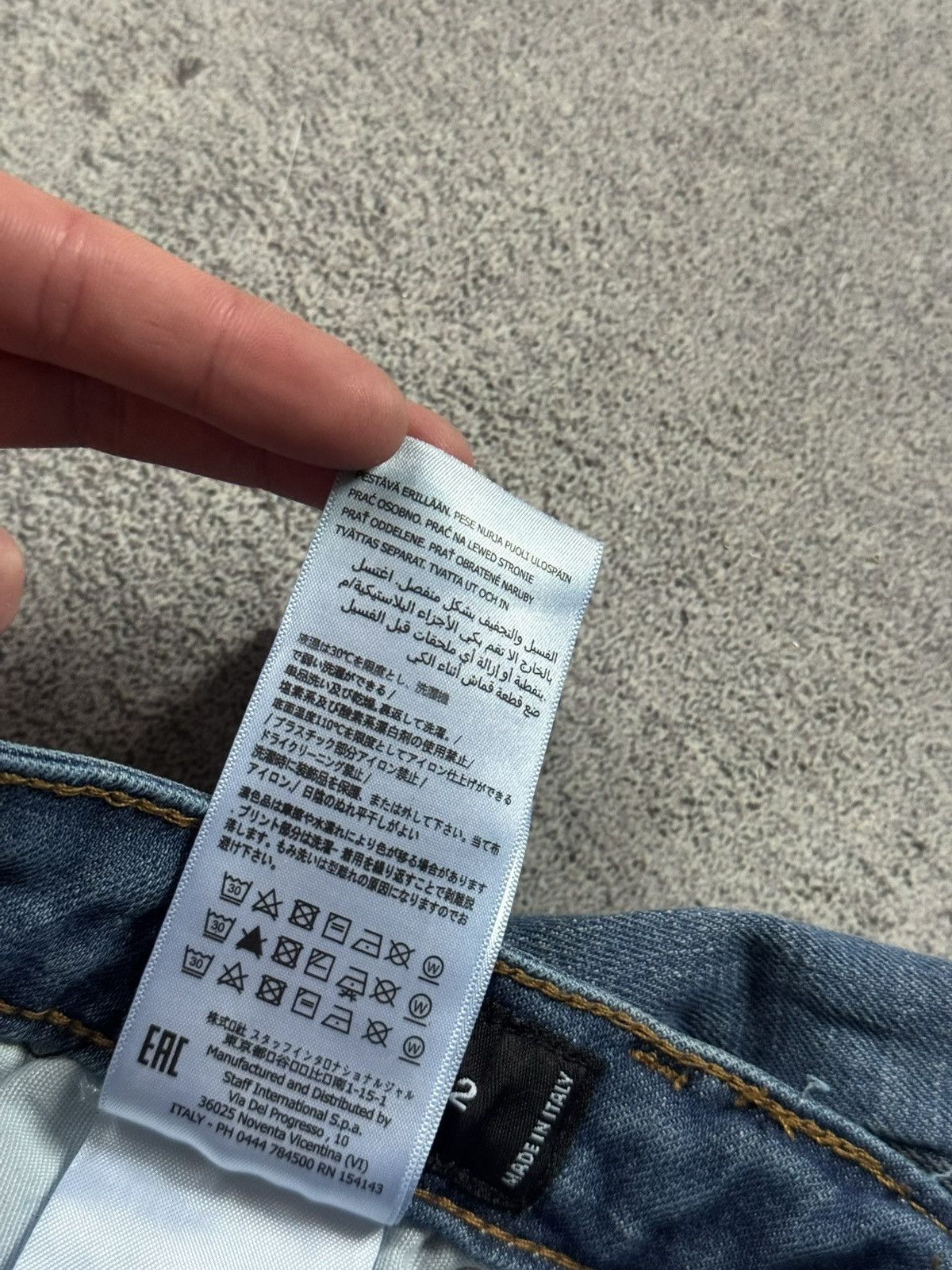 Dsquared2 Dsquared2 48size distressed denim pants trousers jeans Y2K Size US 34 / EU 50 - 9 Thumbnail