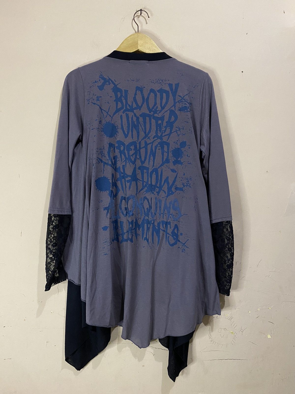 If Six Was Nine × Japanese Brand × KMRii Y2K Algonquins Japan Cardigan Punk Style Double Layer Size ONE SIZE - 1 Thumbnail