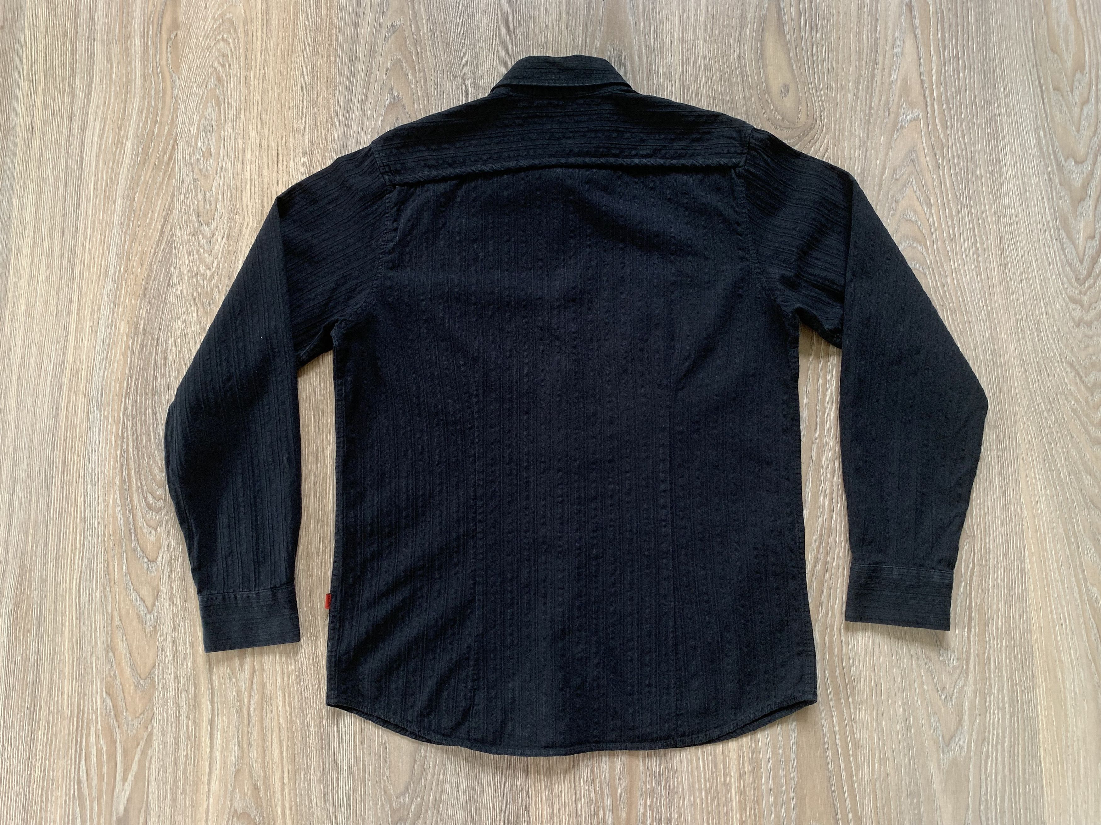 Kangol × Vintage Kangol Black Long Sleeve Button Up Shirt Size US M / EU 48-50 / 2 - 3 Thumbnail
