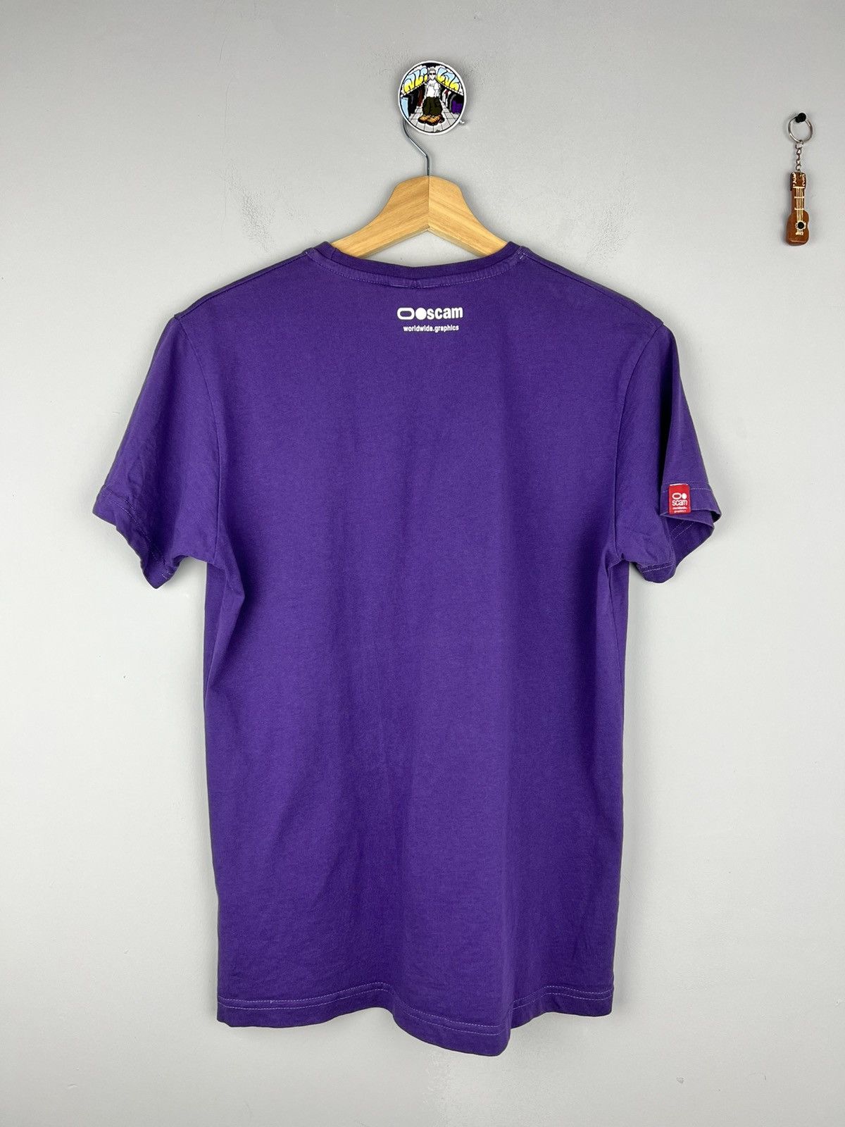 Designer × Vintage Fishbone Scam 2009 Short Sleeve T shirt Size US S / EU 44-46 / 1 - 3 Thumbnail