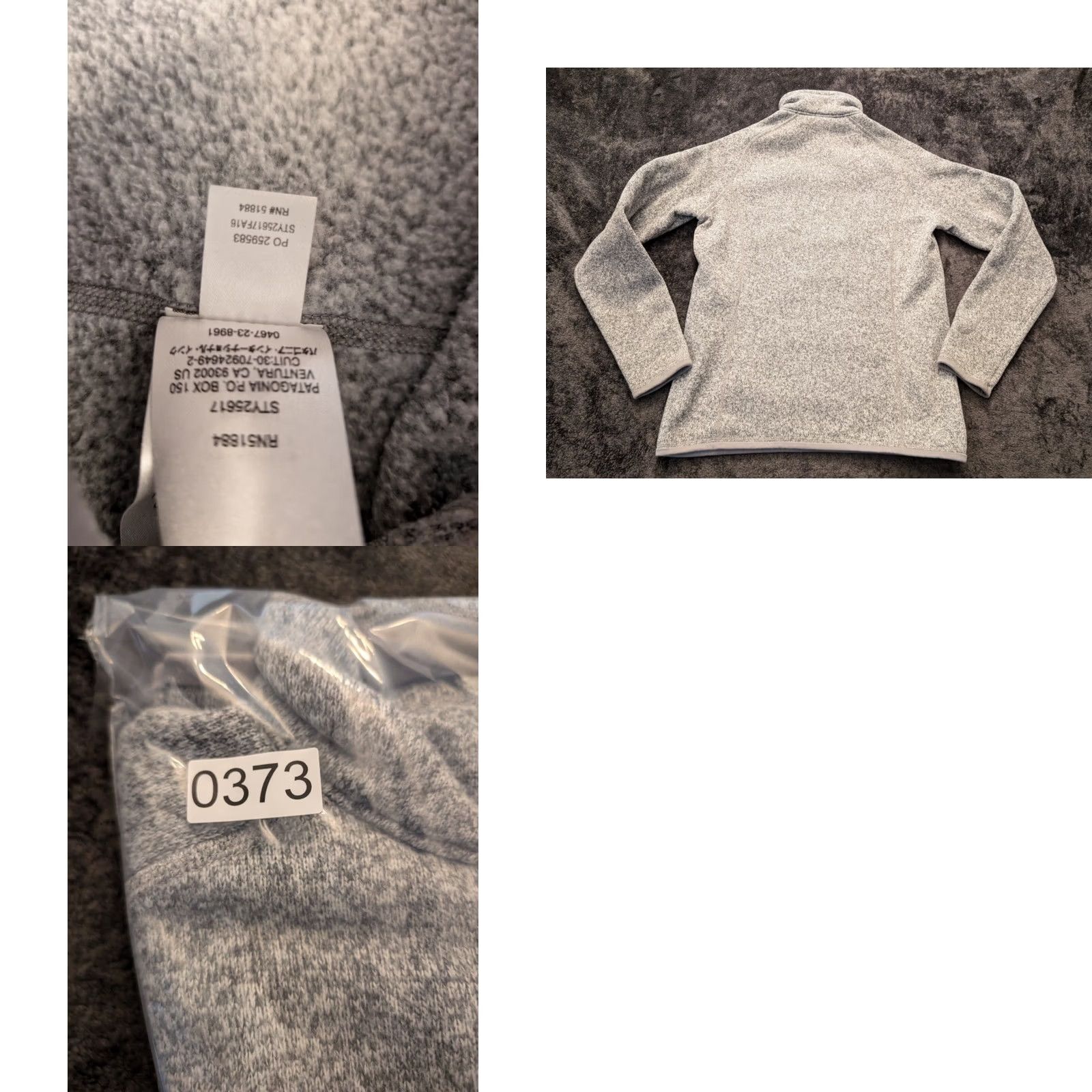 Patagonia Womens Patagonia Better Sweater Jacket Regular Size M Gray 1/4 Zip Pockets Lightweight Casual Travel Workwear Classic Nature Outdoor Lizard Badge Logo Size M / US 6-8 / IT 42-44 - 9 Thumbnail