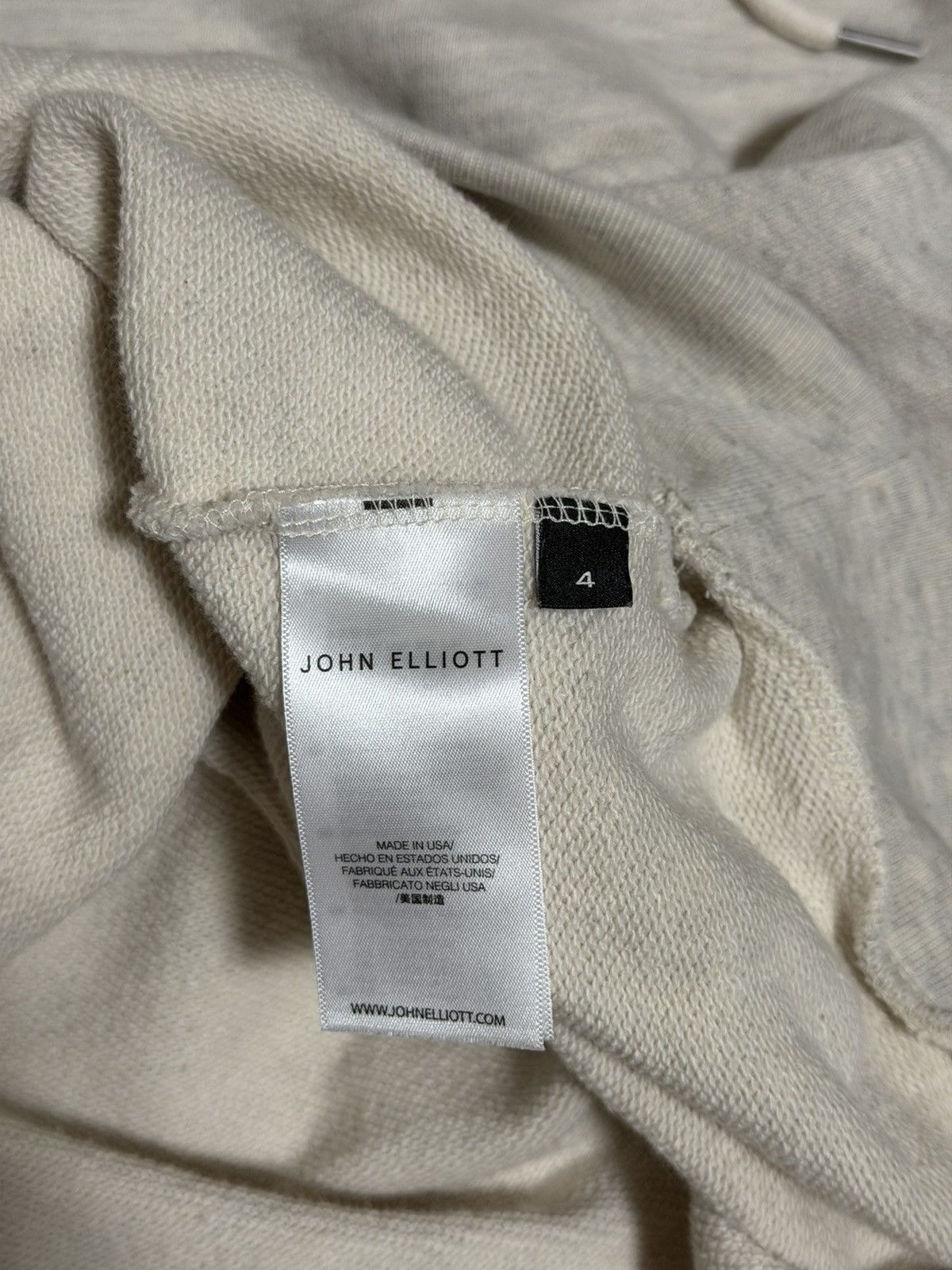 John Elliott John Elliott Relaxed Beach Hoodie/John Elliott Cotton Hoodie Size US XL / EU 56 / 4 - 6 Thumbnail