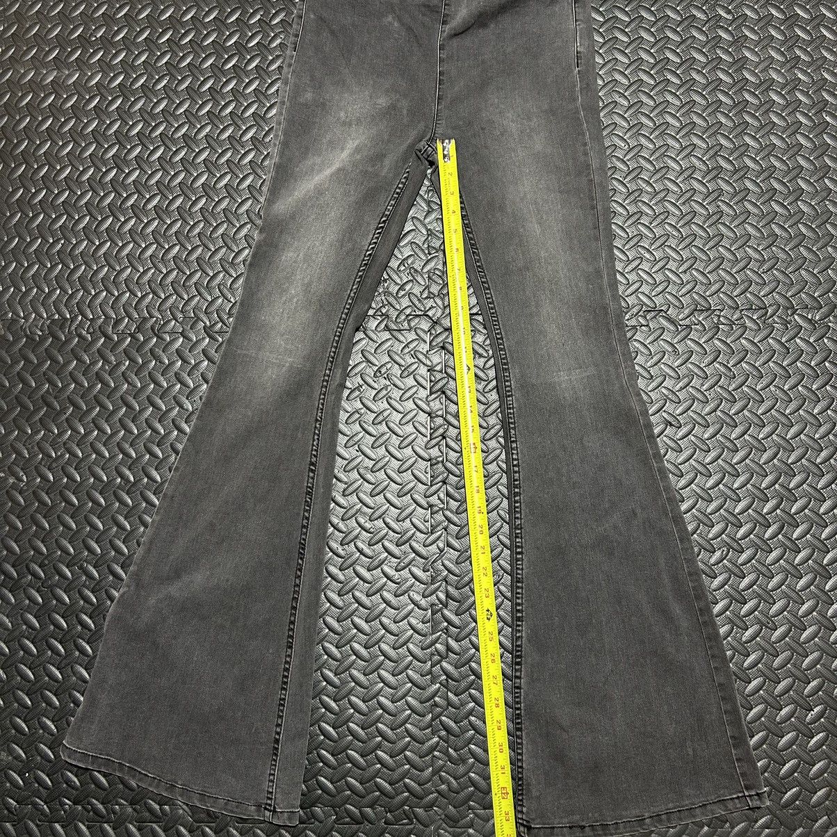 Free People Free People Womens Size 28 Flare Grey Black Pants Pull On Size 28" / US 6 / IT 42 - 5 Thumbnail