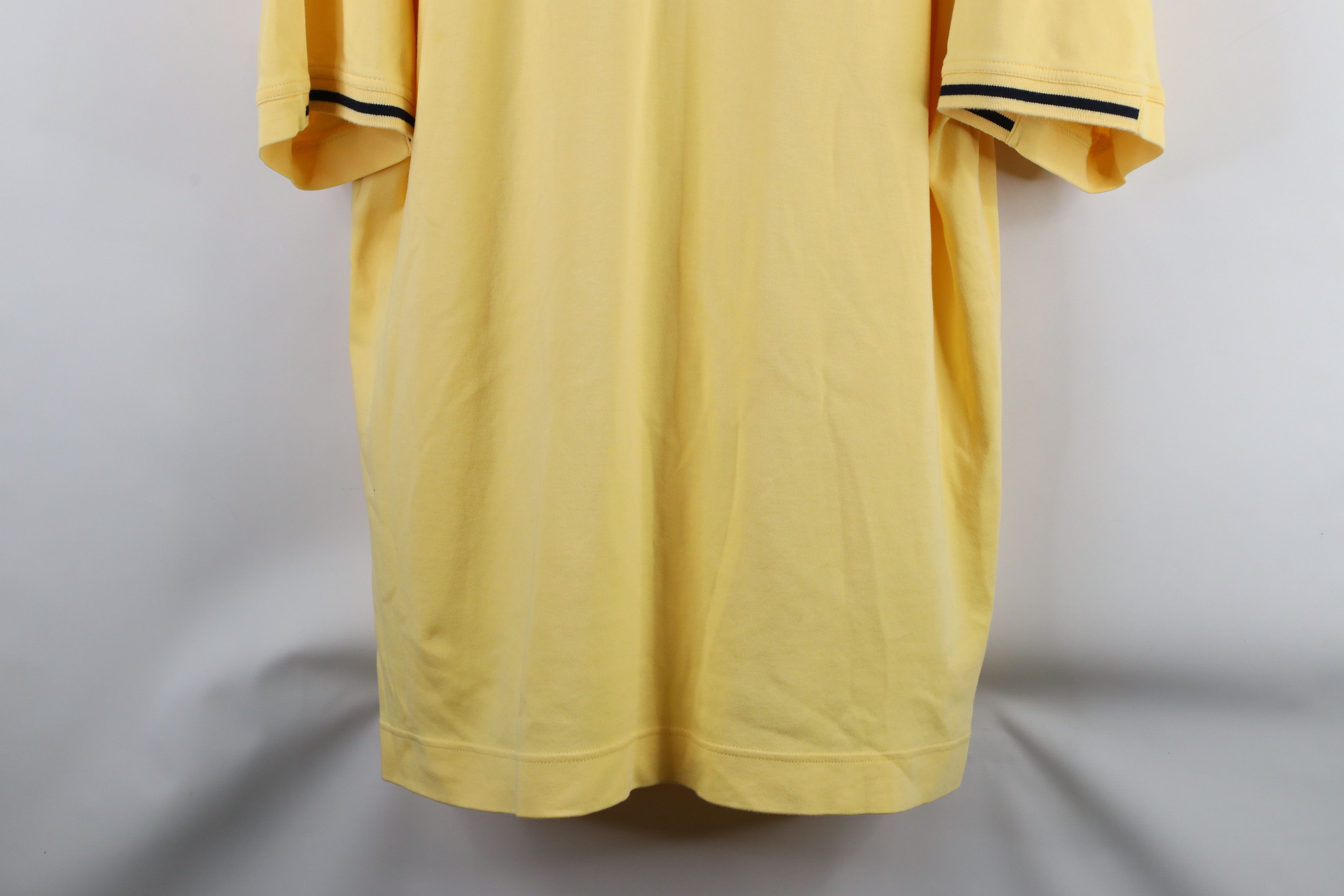 Vintage Vintage 90s Dame University Collared Golf Polo Shirt Yellow Size US XXL / EU 58 / 5 - 3 Thumbnail