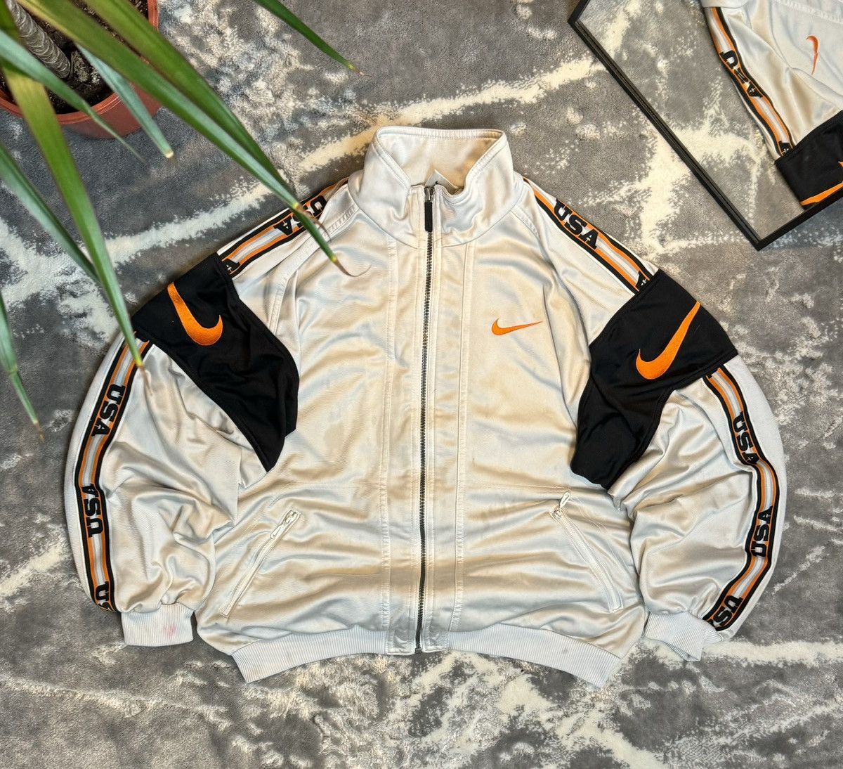 90s Nike Vintage USA Lampas Track Jacket
