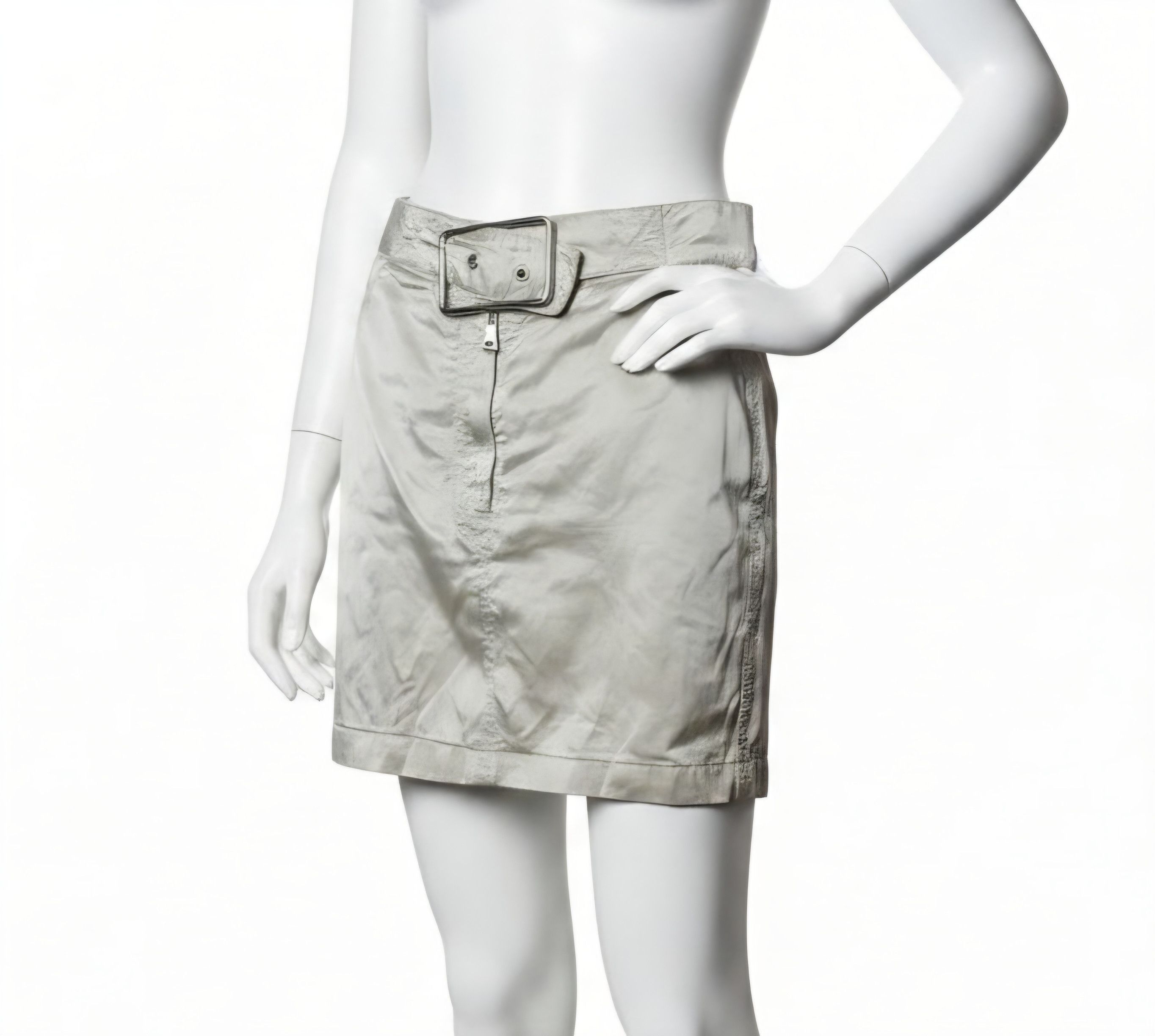 スカート archive PRADA suede skirt beige Prada Prada 90s archival suede mini skirt with zebra details | Grailed