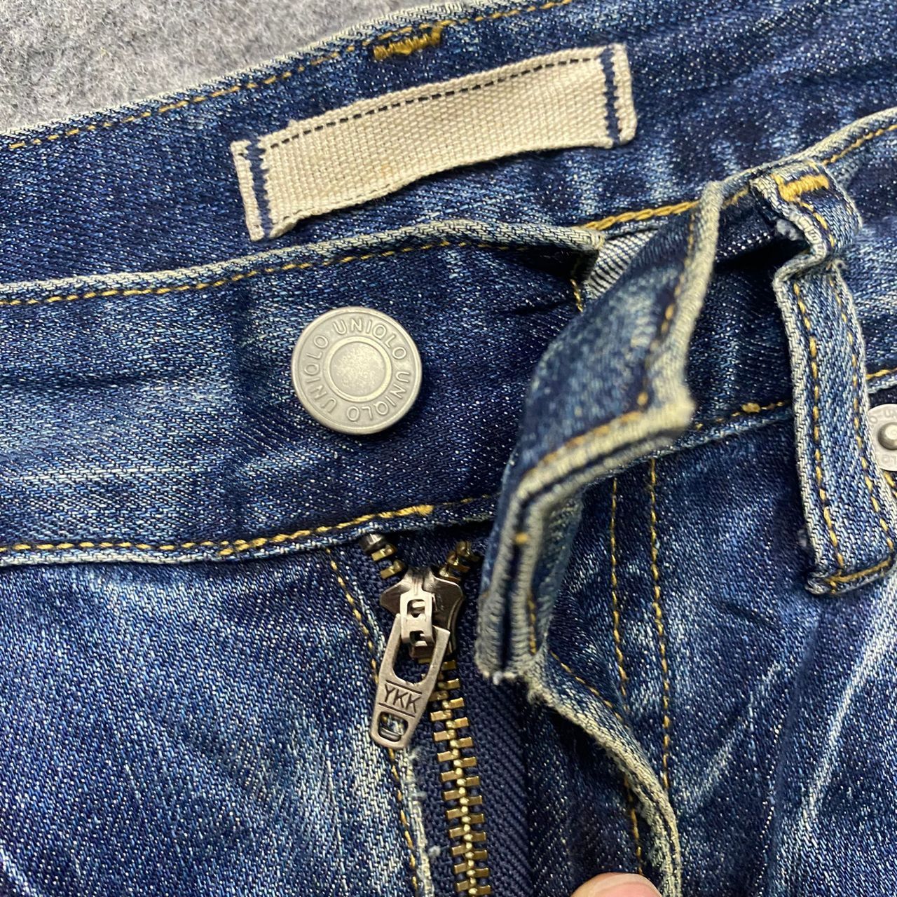 Uniqlo 💥Best Offer💥Vintage Uniqlo Jeans Distressed Denim Size US 32 / EU 48 - 14 Thumbnail