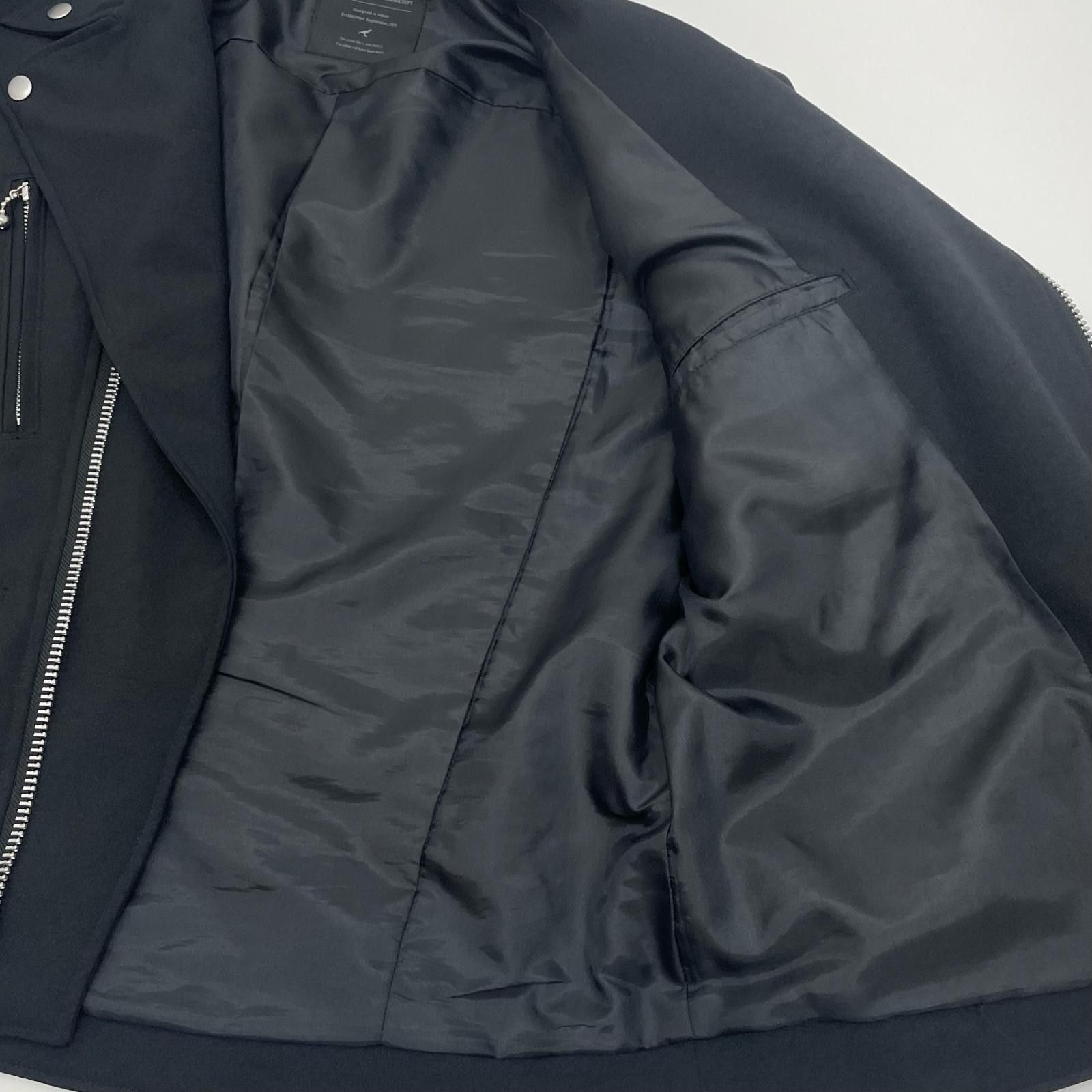 yohji yamamoto S'YTE中綿入りダブルライダースジャケット yohji yamamoto S'YTE中綿入りダブルライダースジャケット ビーヨウジ