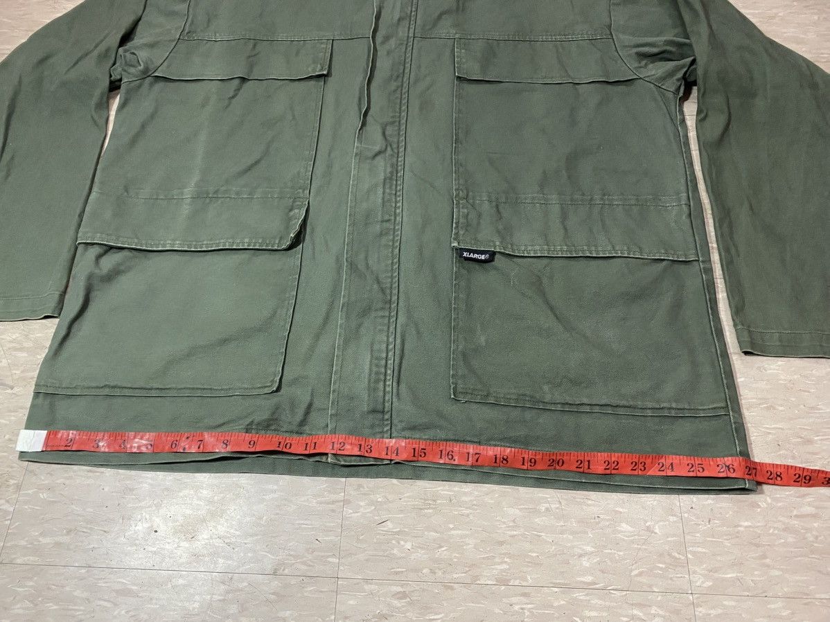 Vintage × X-LARGE X large jacket men plain with hooded Size US XL / EU 56 / 4 - 15 Thumbnail