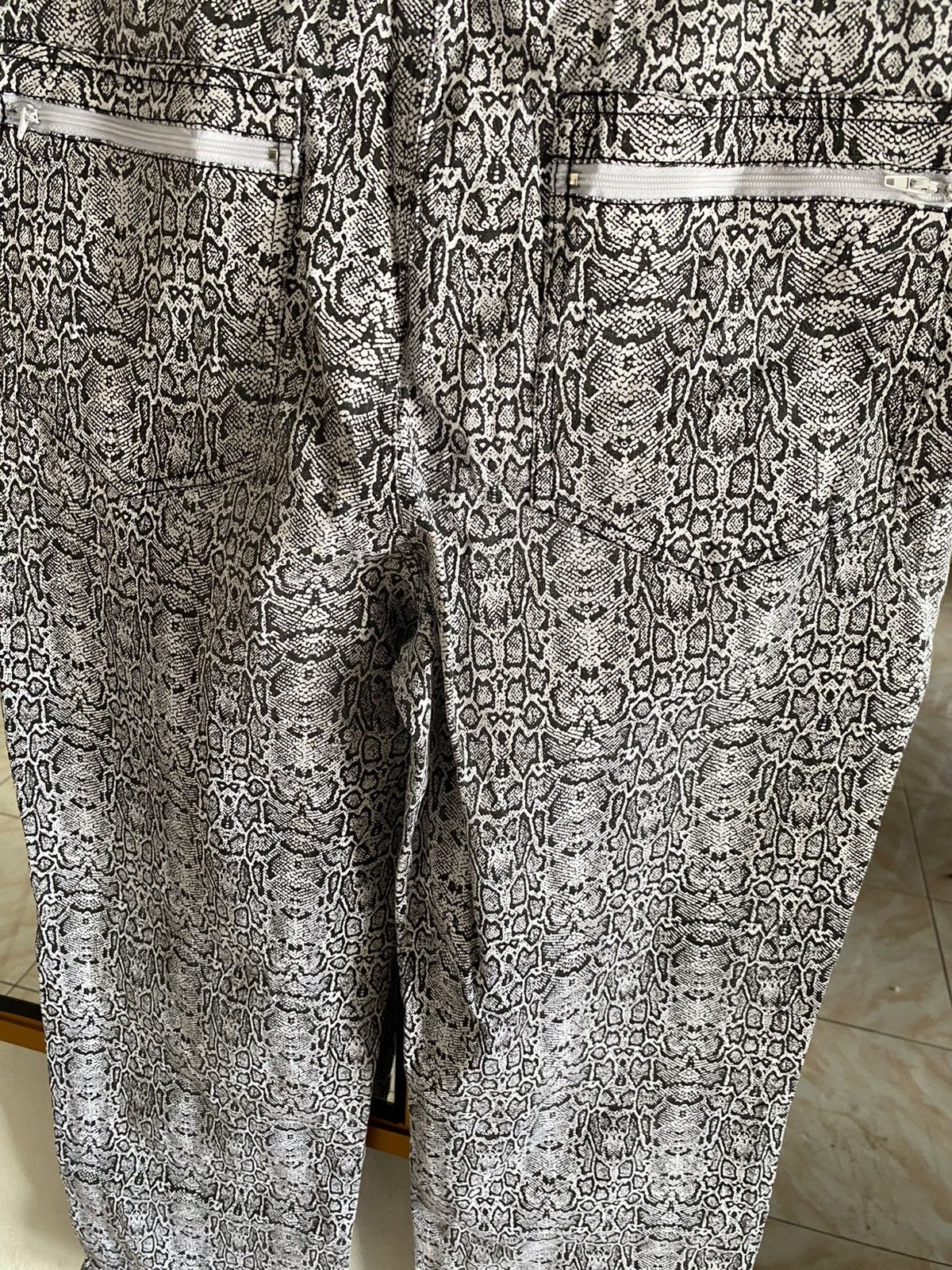 Japanese Brand × Vintage Birdie hunt rare snake skin motif Pants y2k Size US 33 - 5 Thumbnail