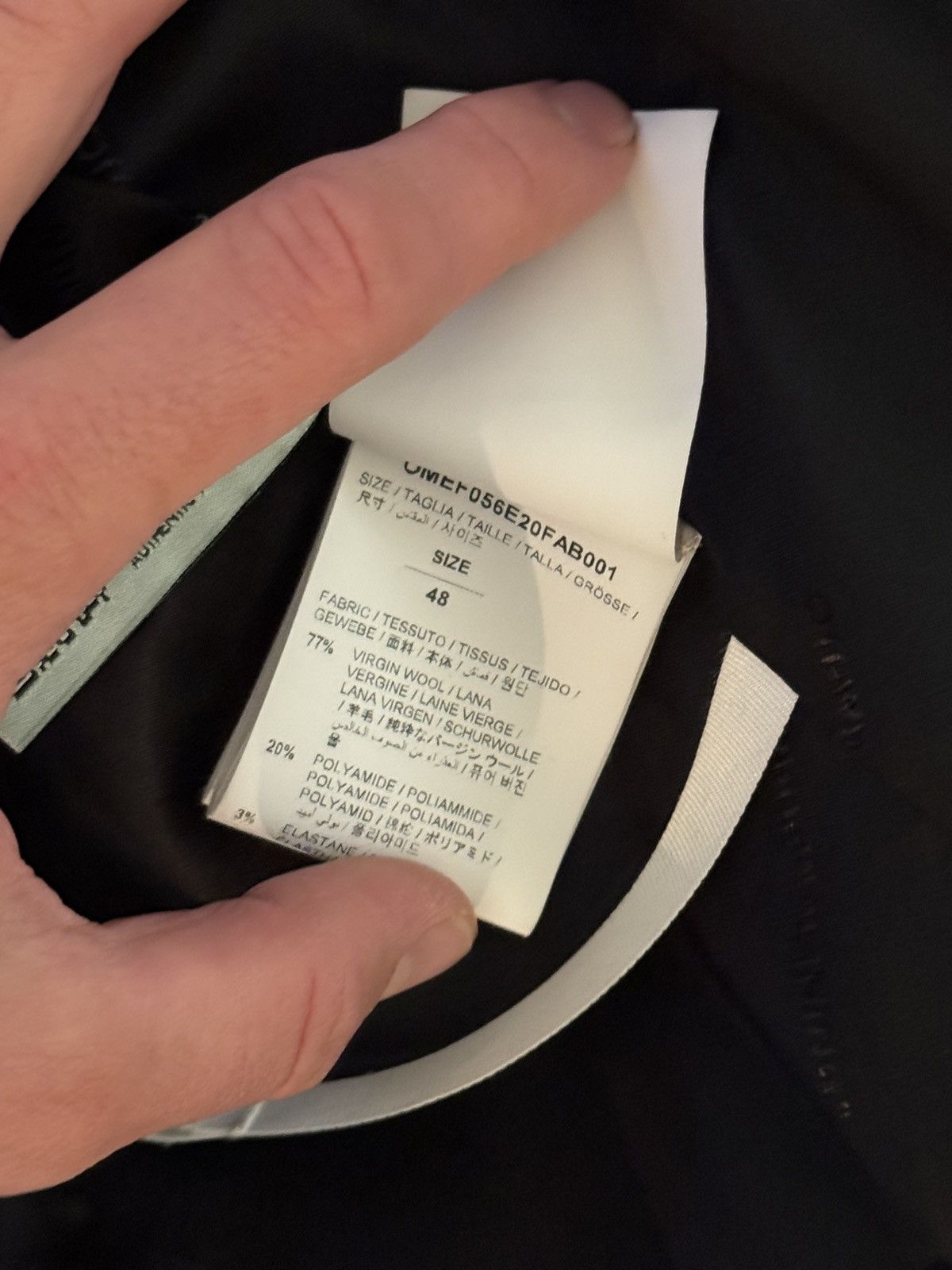 Off-White Off-White F/W ss 2020 Size 48R - 10 Thumbnail
