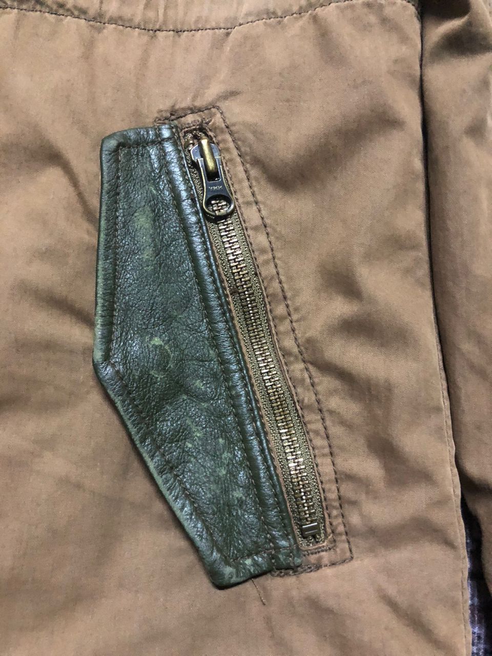 Japanese Brand Heritage Stone Cargo Pocket Jacket Leather Part Rare Design Size US M / EU 48-50 / 2 - 13 Thumbnail
