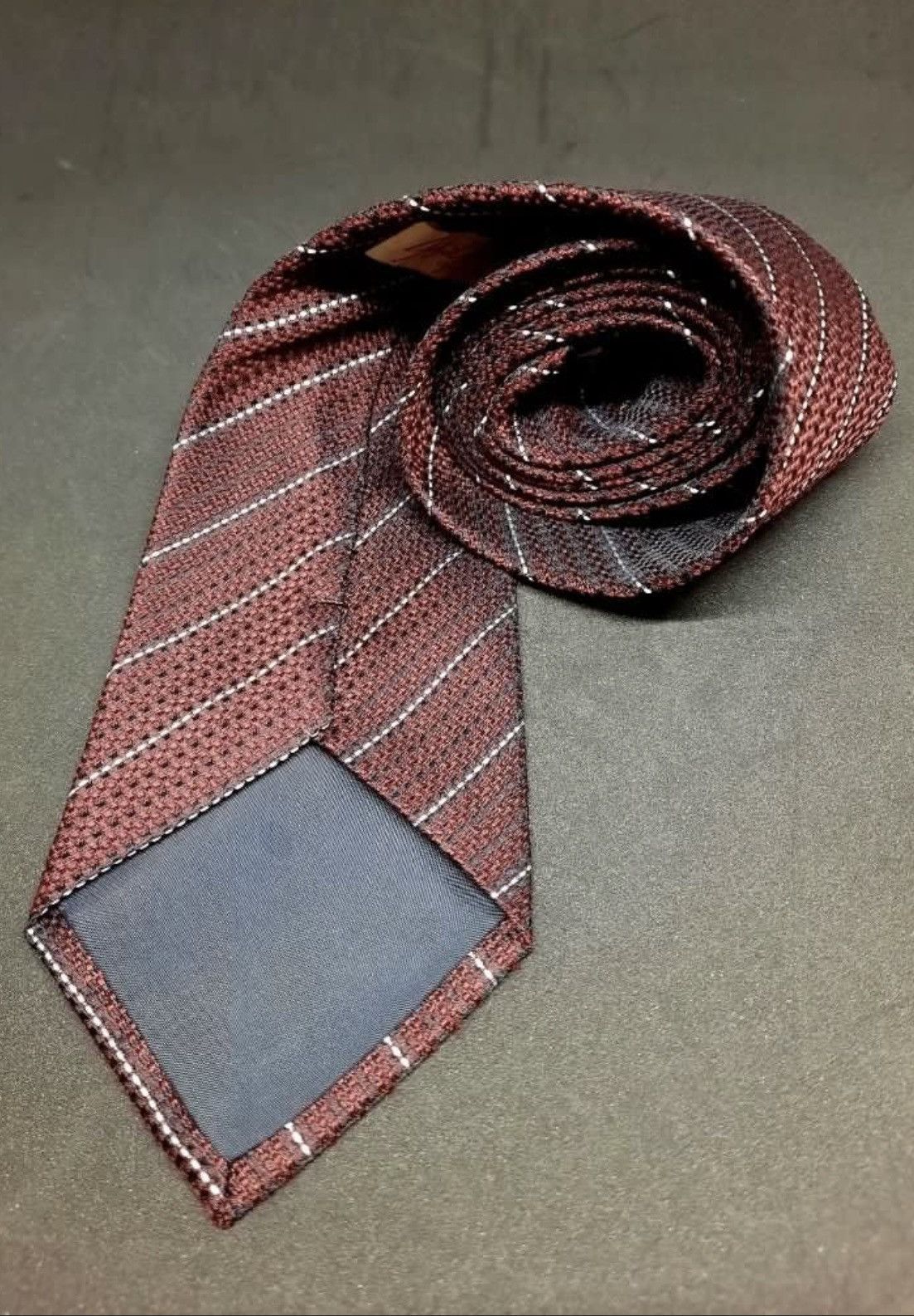 Yohji Yamamoto COSTUME D'HOMME by Yohji Yamamoto silk tie Size ONE SIZE - 3 Thumbnail