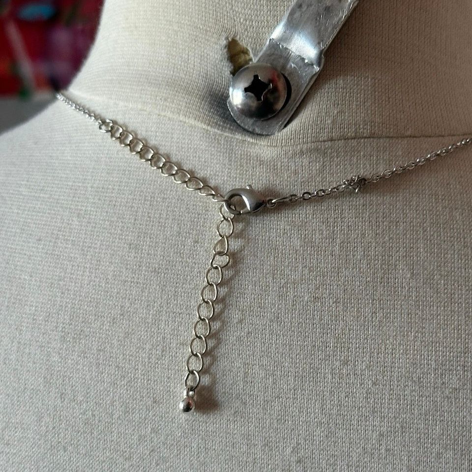 Other star bedazzled pendant silver gray necklace Size ONE SIZE - 3 Thumbnail