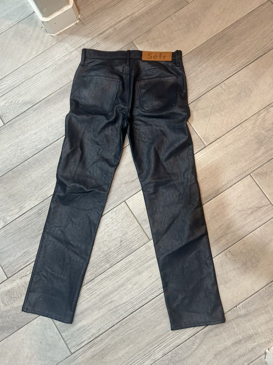 Sefr Sefr leather pants Size US 30 / EU 46 - 2 Thumbnail