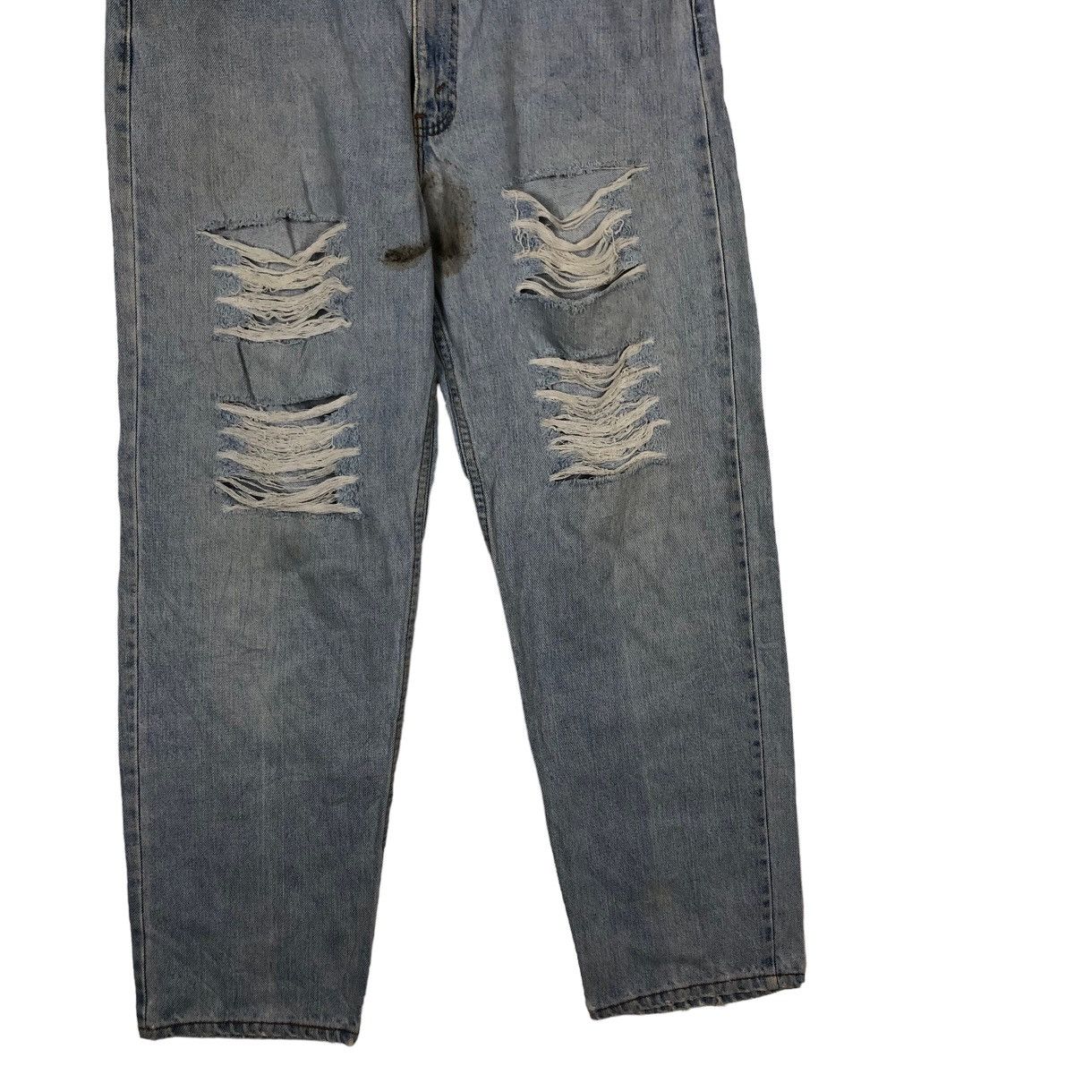 Levi's 🔥90’s Distressed Denim Jeans Levi’s Lot 555 Relaxed Fit Size US 36 / EU 52 - 7 Thumbnail