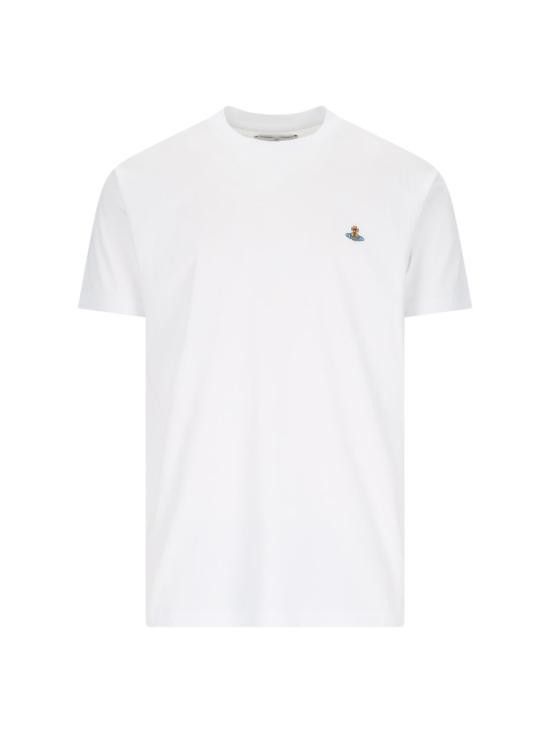 Vivienne Westwood VIVIENNE WESTWOOD Men T-Shirts 3G010013 J001M GO A401 White Size US L / EU 52-54 / 3 - 1 Thumbnail