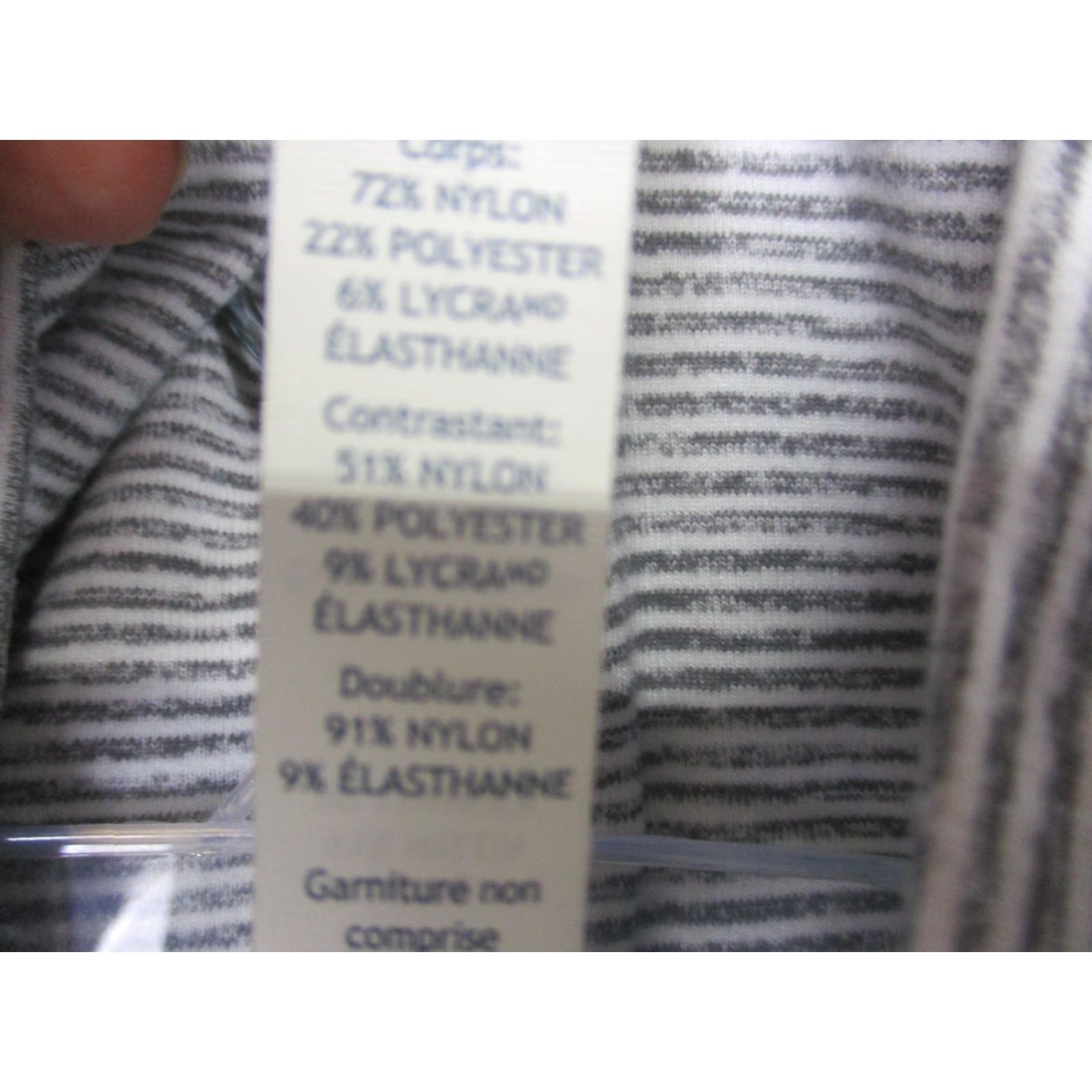 Lululemon Lululemon Hoodie Womens 2 Gray Stripe Cowl Neck Thumbholes Zip Pocket Shirt Adult Regular XS-XL? Size XS / US 0-2 / IT 36-38 - 7 Thumbnail