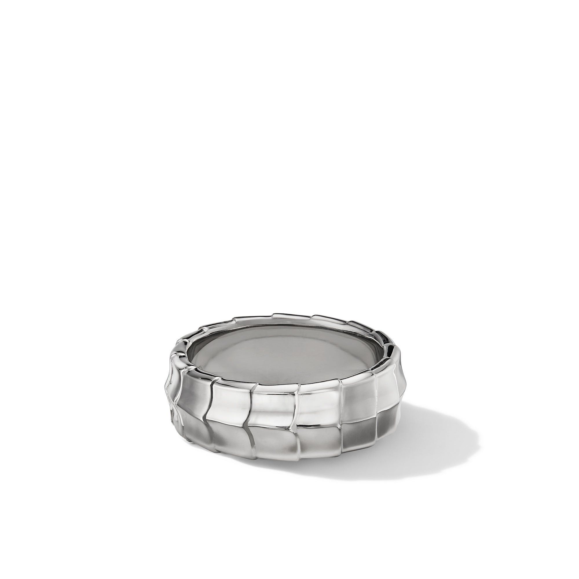 David Yurman o1w1db10526 R25662M/Size 9/ Armory Band Ring in White Size ONE SIZE - 1 Thumbnail