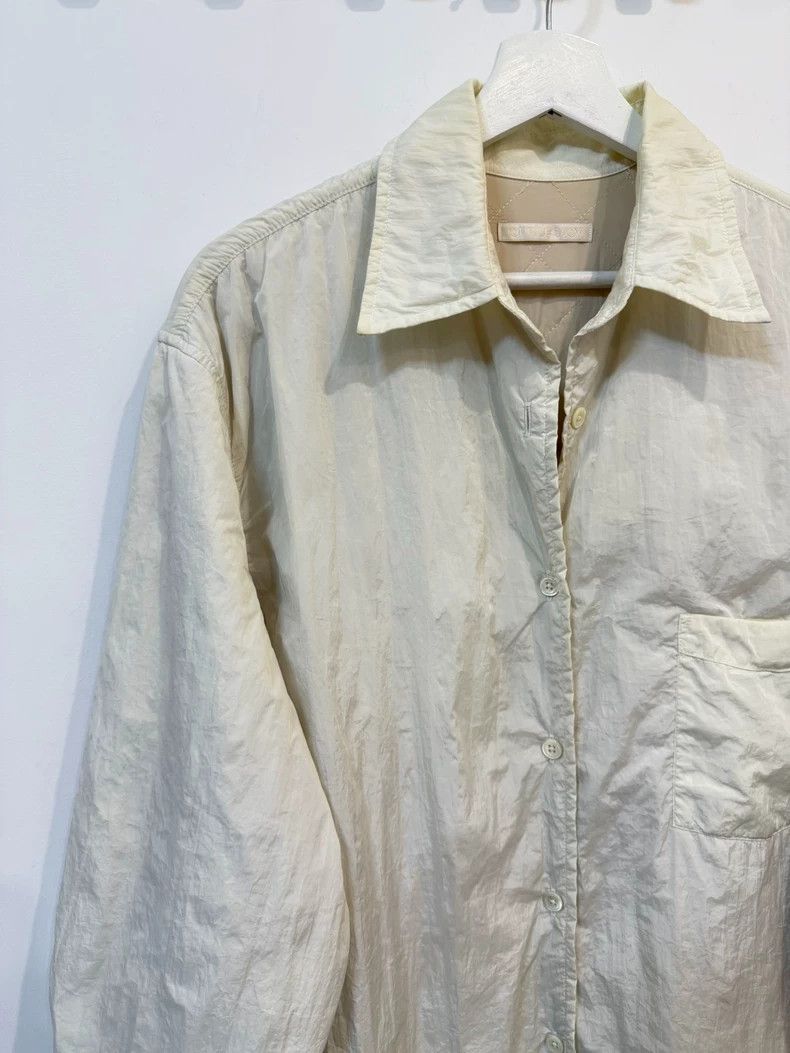 Our Legacy Our Legacy size38 Lightweight beige embossed taffet jacket Size US XXS / EU 40 - 3 Thumbnail
