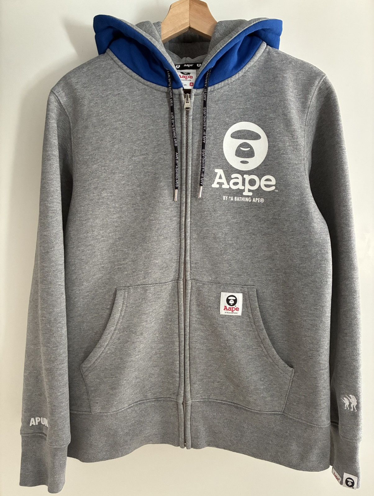 Aape Aape By Bathing Ape Zip-Up Hoodie Size US M / EU 48-50 / 2 - 1 Thumbnail