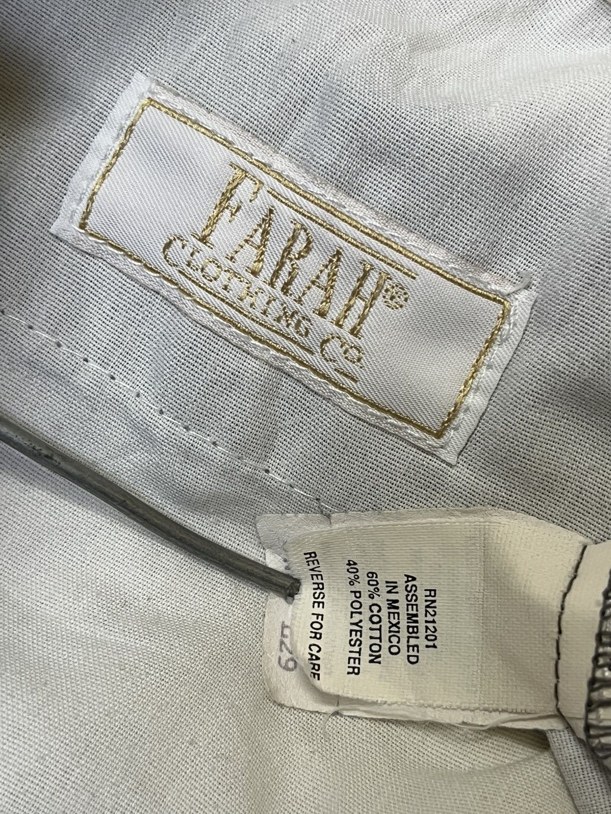 Farah VINTAGE FARAH CLOTHING.CO CASUAL PANTS Size US 34 / EU 50 - 15 Thumbnail