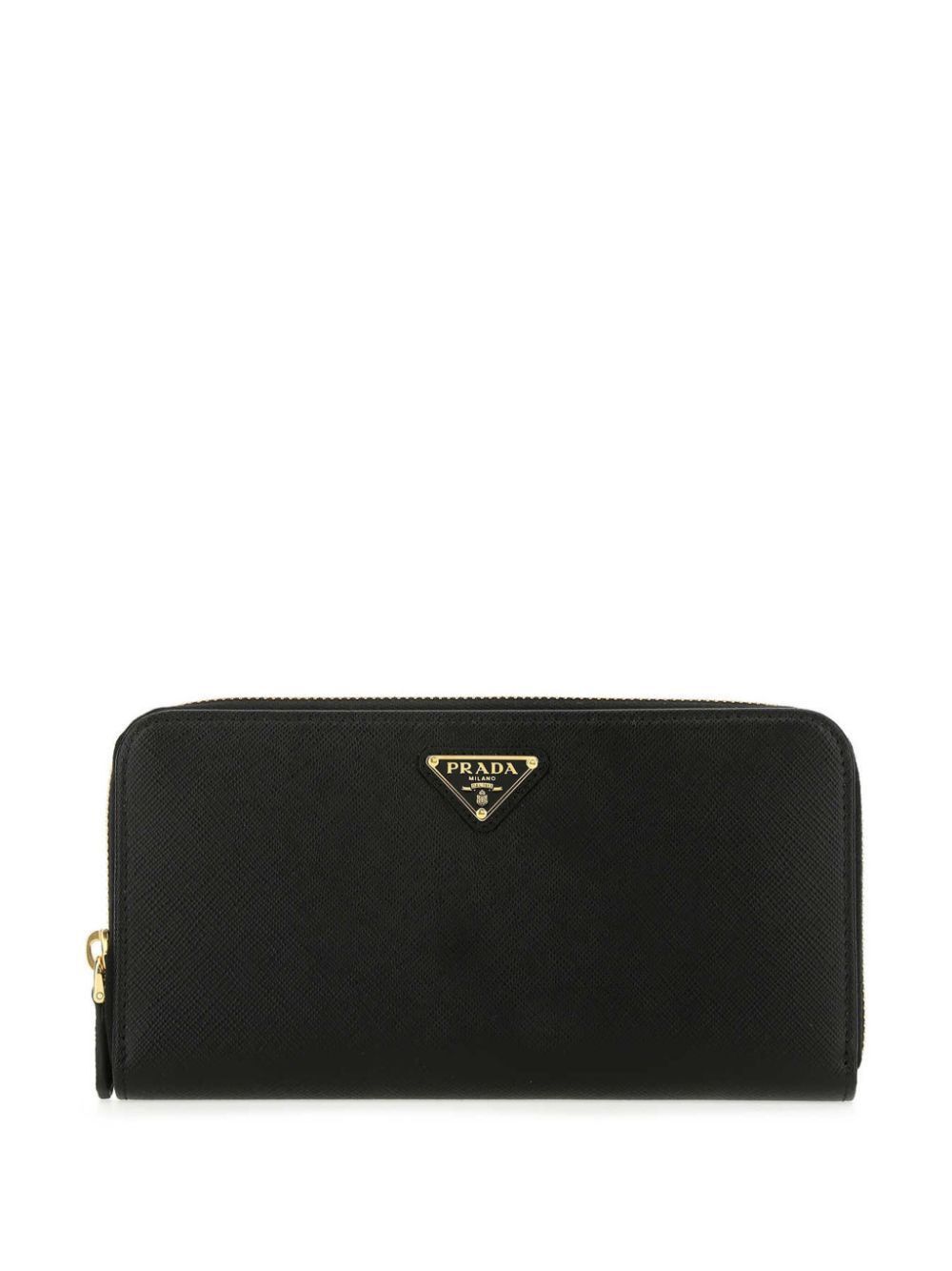 Prada PORTAFOGLIO GRANDE IN SAFFIANO CON LOGO Size ONE SIZE - 1 Thumbnail