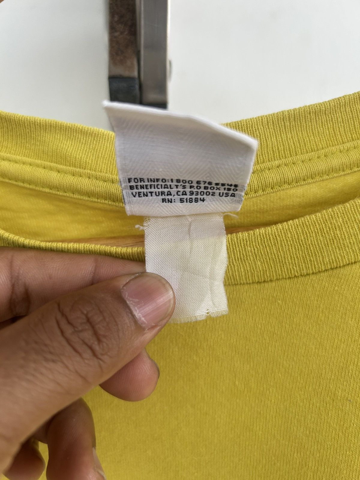 Patagonia Patagonia Vintage USA Mustard Tee Size US L / EU 52-54 / 3 - 5 Thumbnail