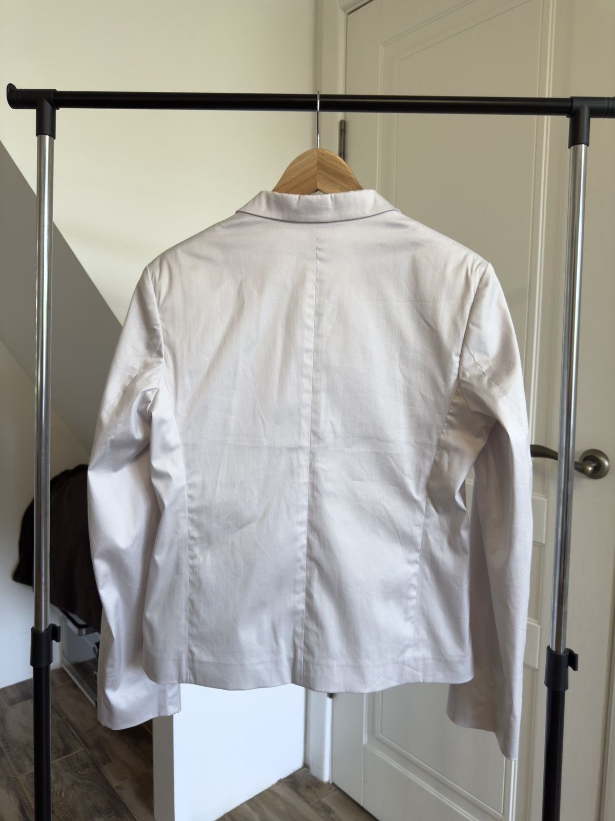 Jil Sander JIL SANDER Lightweight Cotton/Nylon Blazer Jacket Rare Piece Size M / US 6-8 / IT 42-44 - 6 Thumbnail